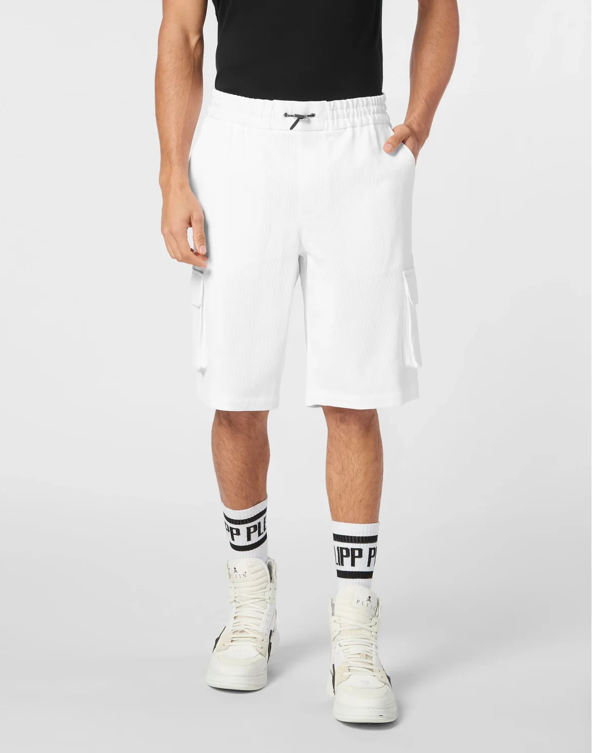 Cargo Shorts Racing Club, цвет: Белый