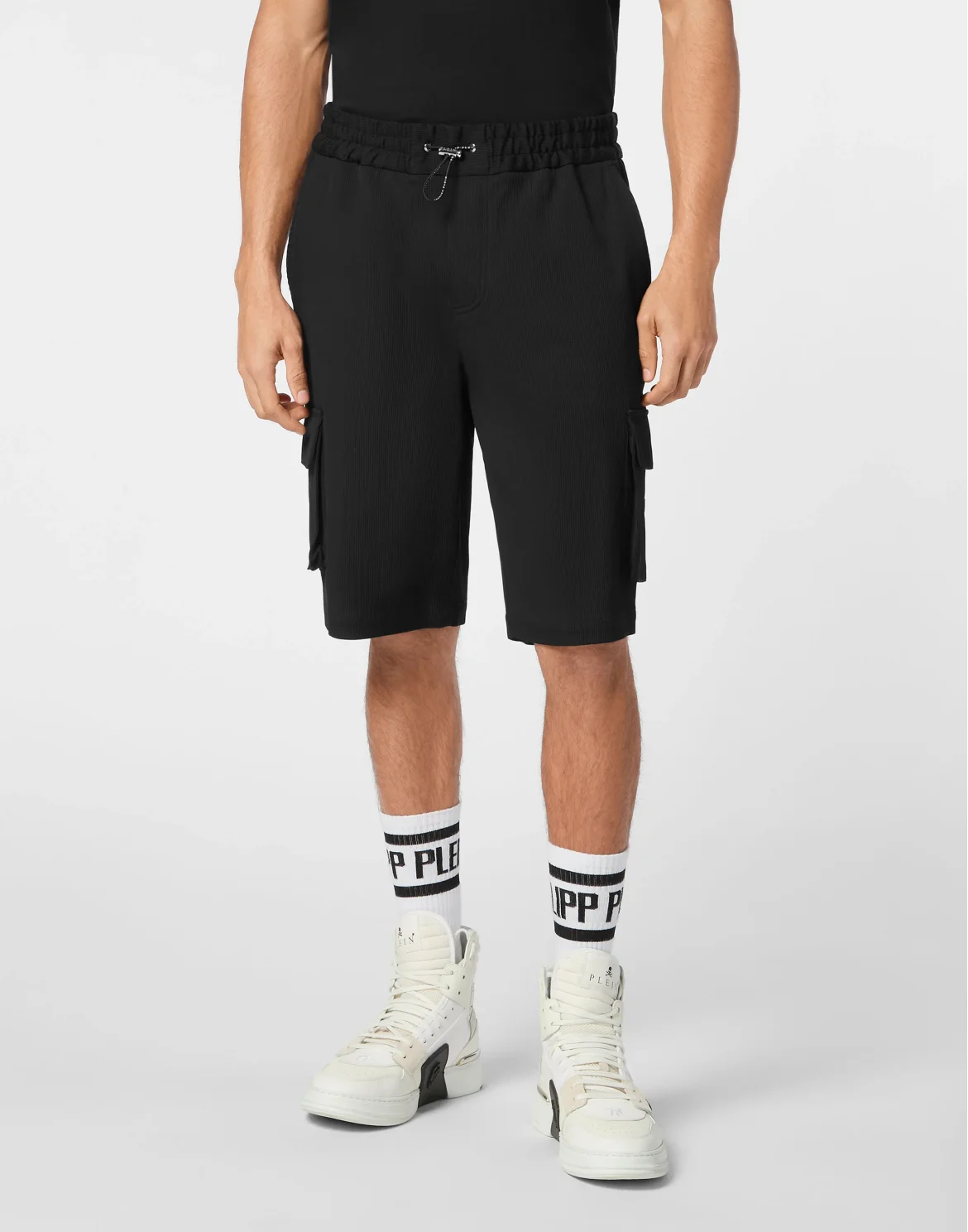 Cargo Shorts Racing Club, цвет: Черный