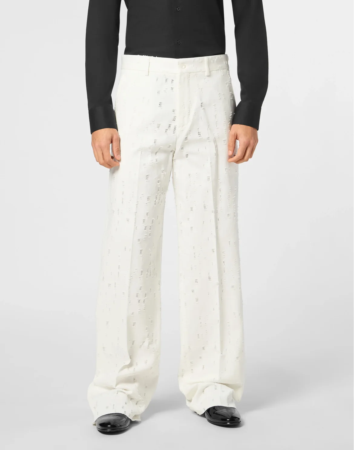 Destroyed Trousers, цвет: Белый