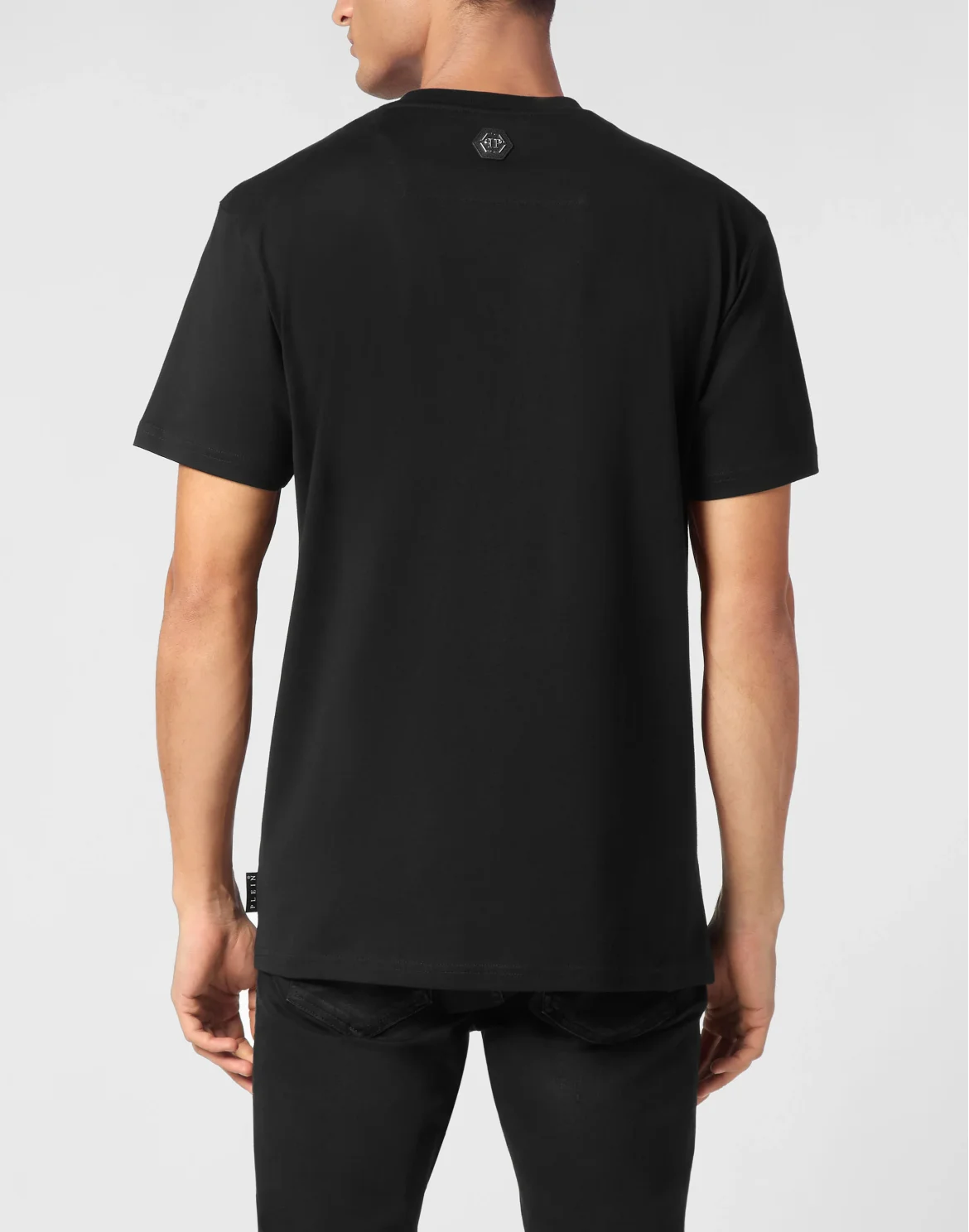 T-shirt Round Neck SS Smile, цвет: Черный