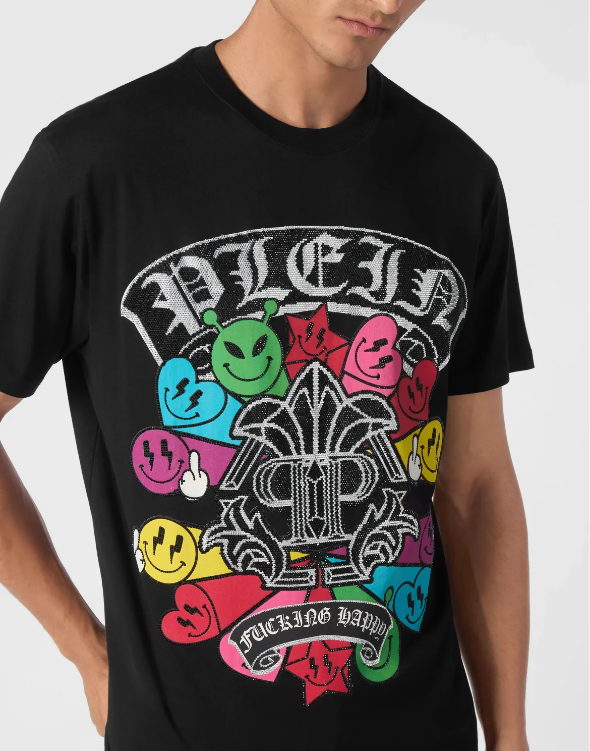T-shirt Round Neck SS, цвет: Черный