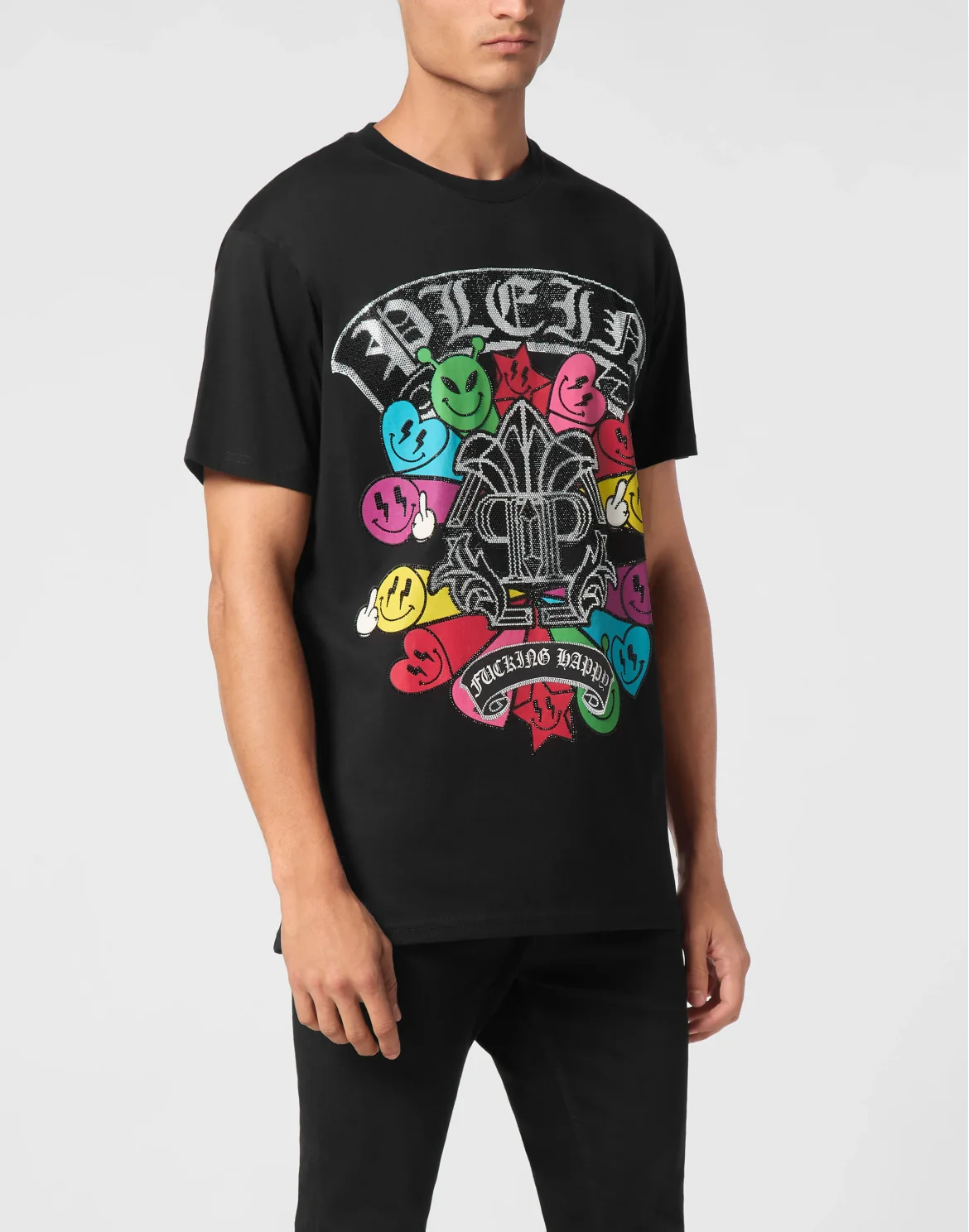 T-shirt Round Neck SS, цвет: Черный