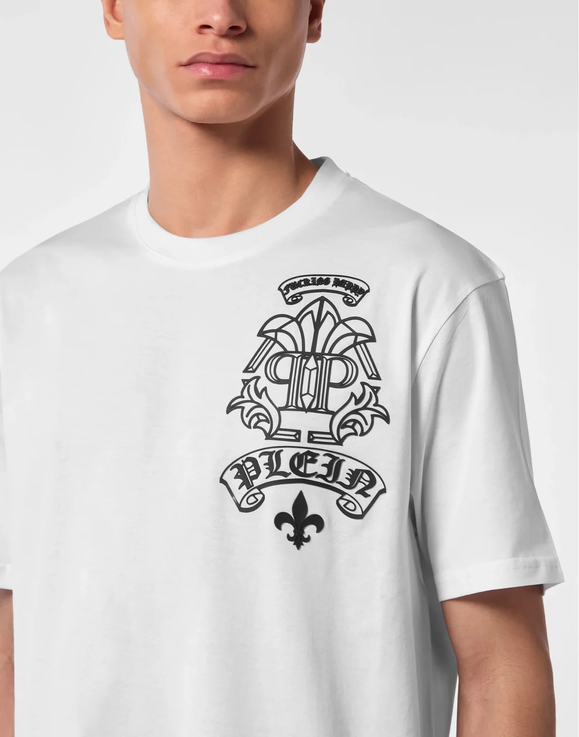 T-shirt Round Neck SS Tattoo, цвет: Белый