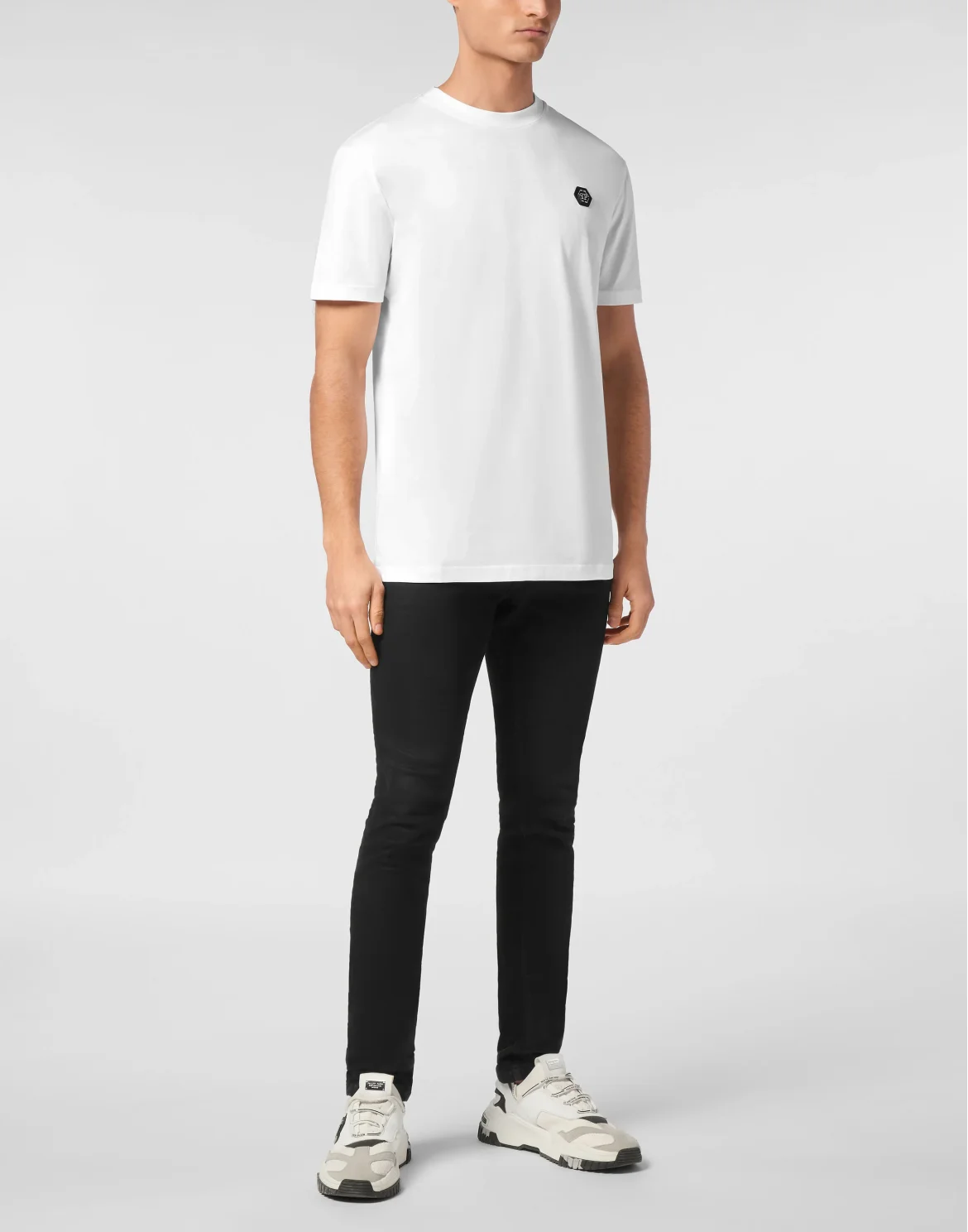 T-shirt Round Neck SS Skull&Bones, цвет: Белый