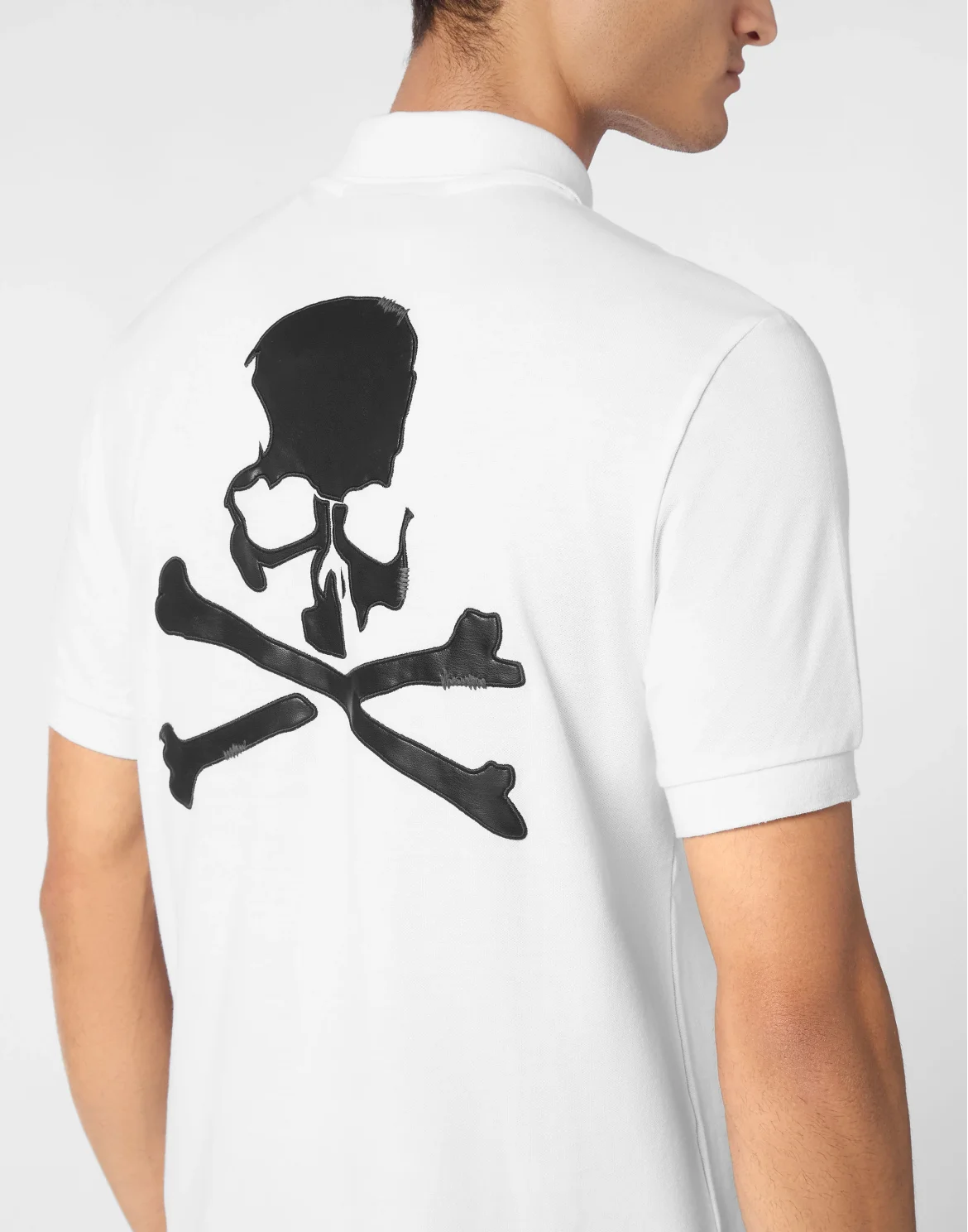 Piquet Polo shirt SS Skull&Bones, цвет: Белый