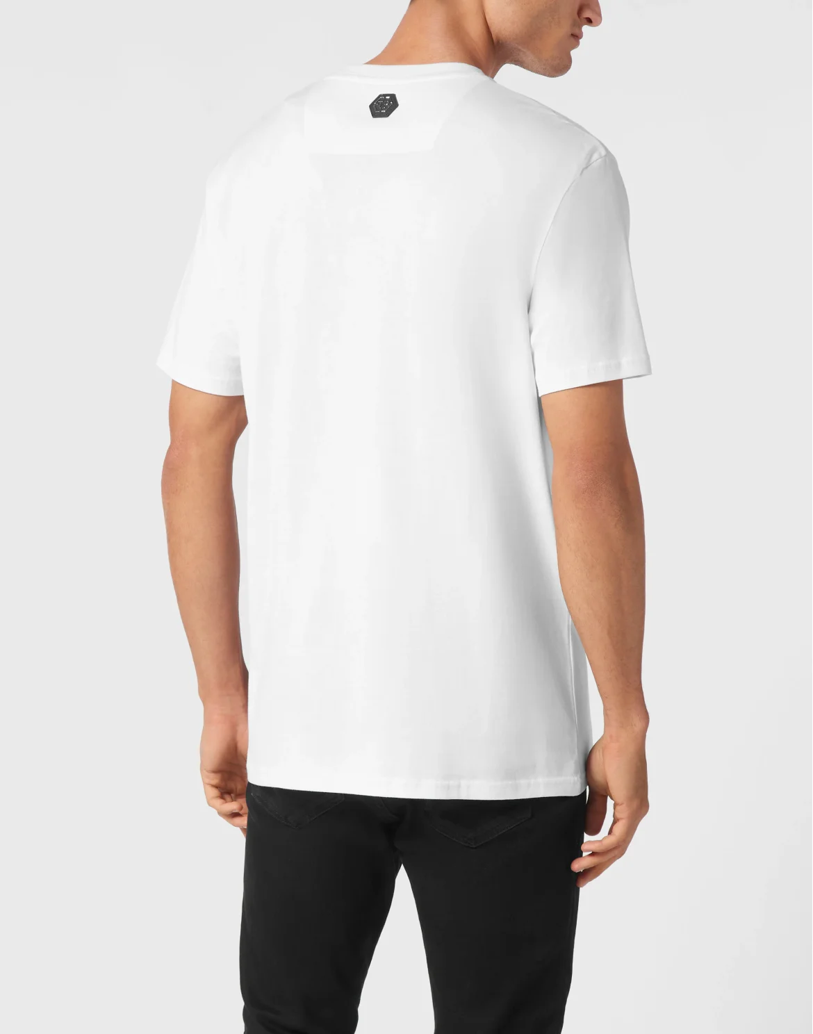 T-shirt Round Neck SS Smile, цвет: Белый