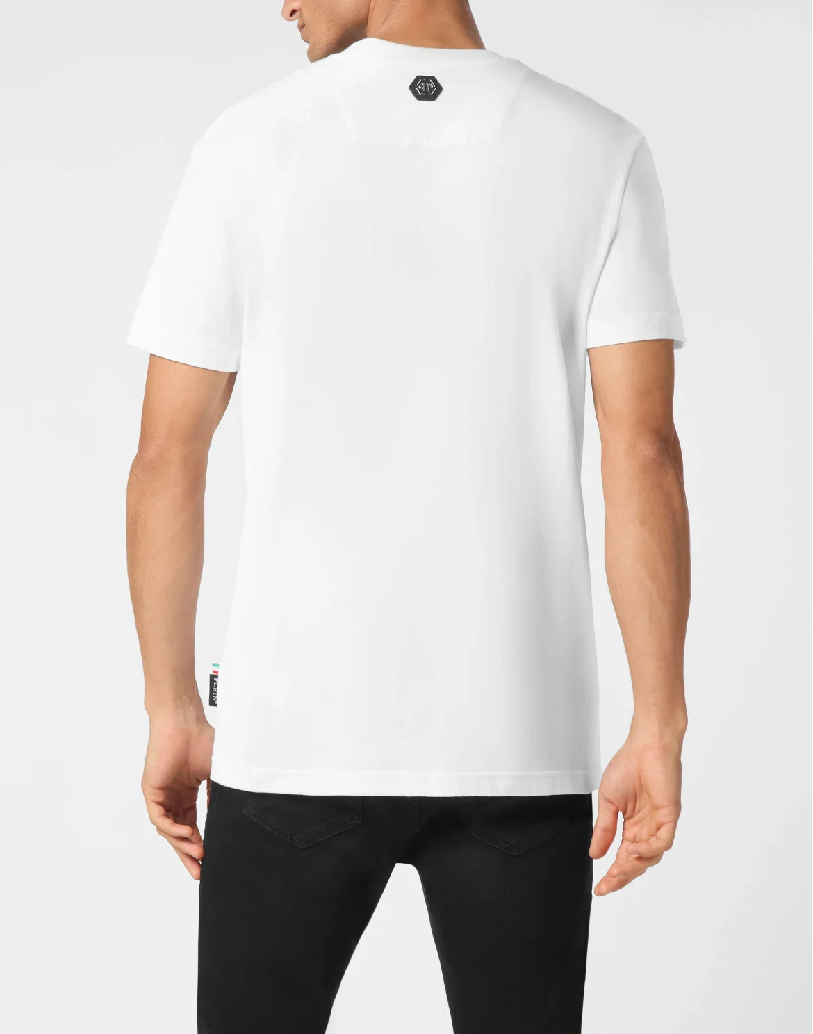 T-shirt Round Neck SS Smile, цвет: Белый