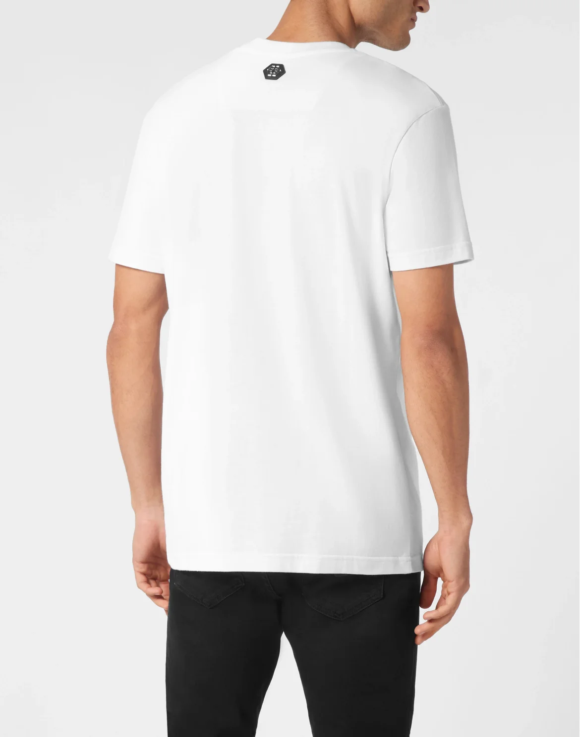 T-shirt Round Neck SS Smile, цвет: Белый