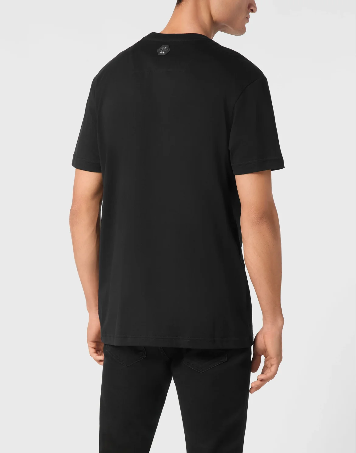 T-shirt Round Neck SS Stones Smile, цвет: Черный