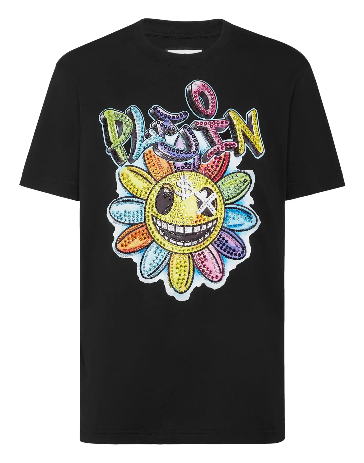 T-shirt Round Neck SS Stones Smile, цвет: Черный