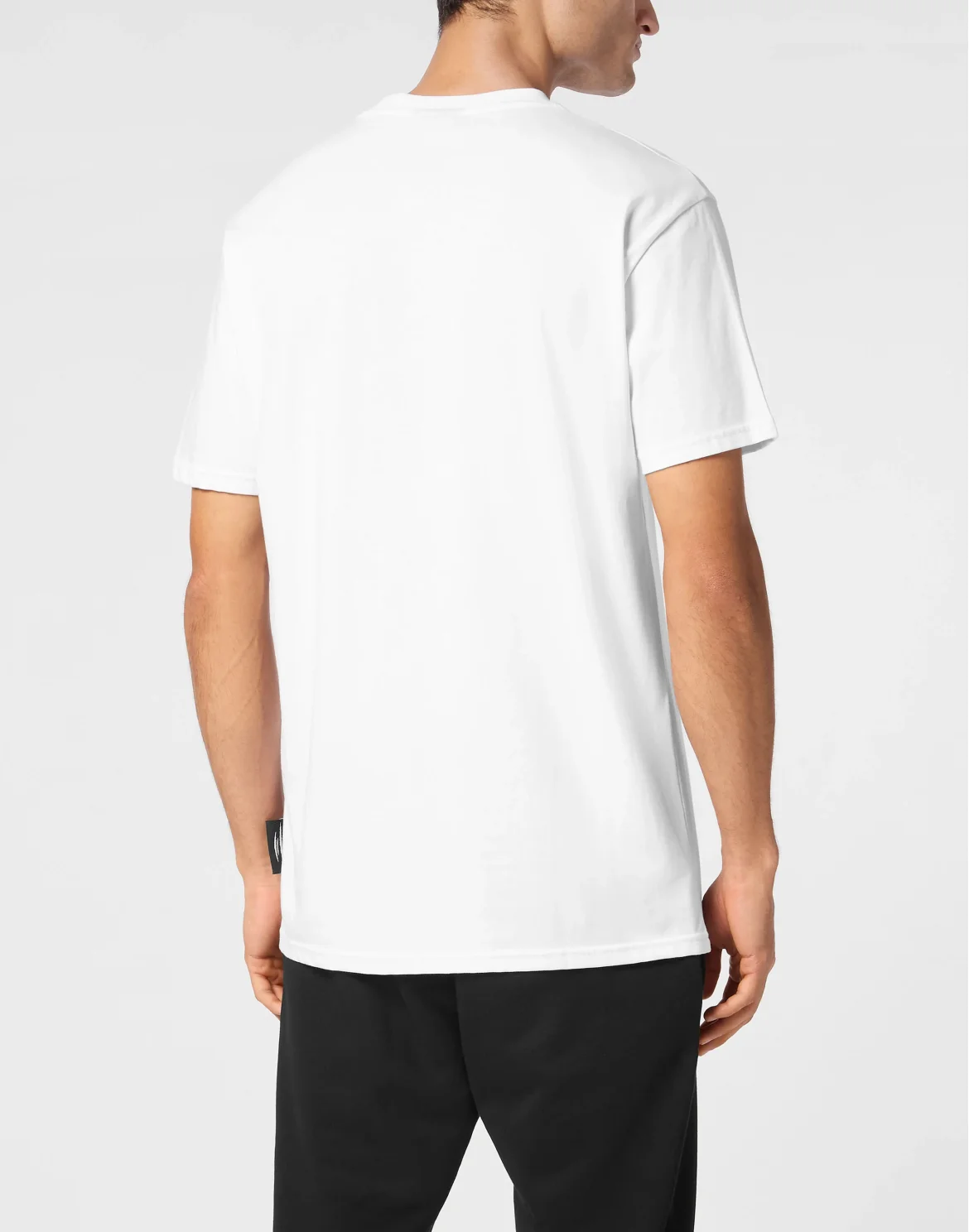 Cotton Dotted Lamina T-shirt Round Neck SS Tiger, цвет: Белый