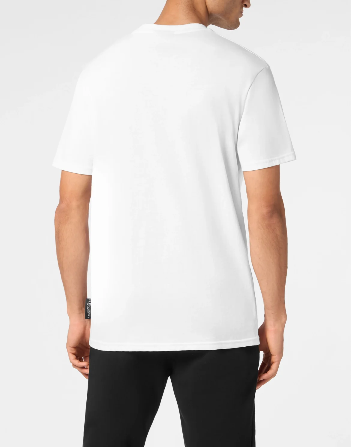Cotton T-shirt Round Neck SS  Lamina Tiger, цвет: Белый