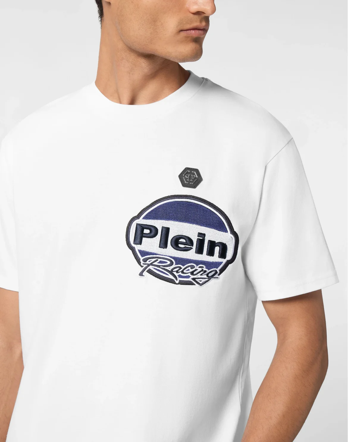Jersey T-shirt Round Neck SS Cars Racing, цвет: Белый