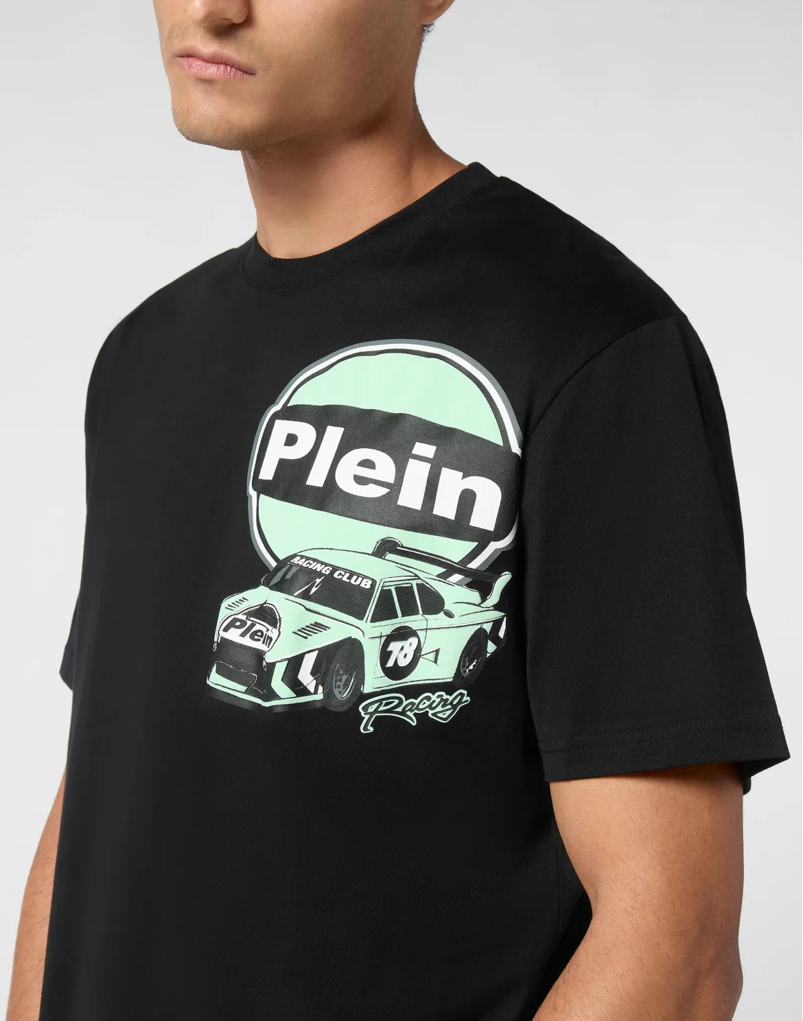 Jersey T-shirt Round Neck SS Cars Racing, цвет: Черный