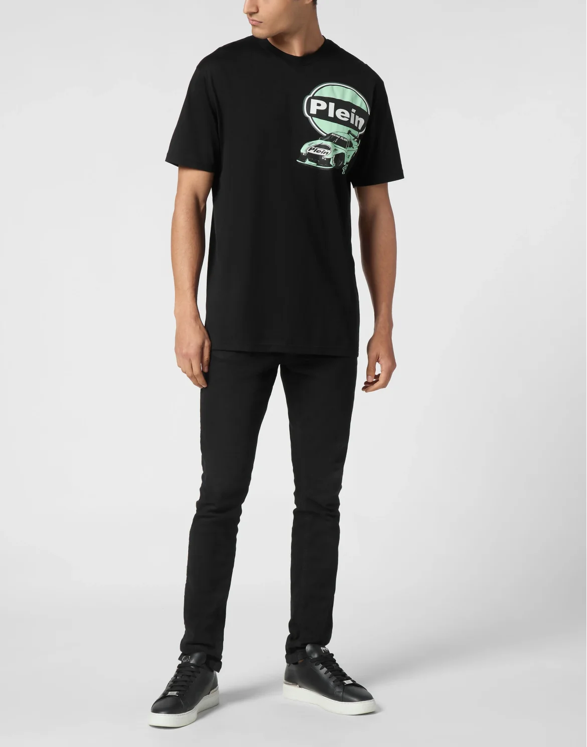 Jersey T-shirt Round Neck SS Cars Racing, цвет: Черный