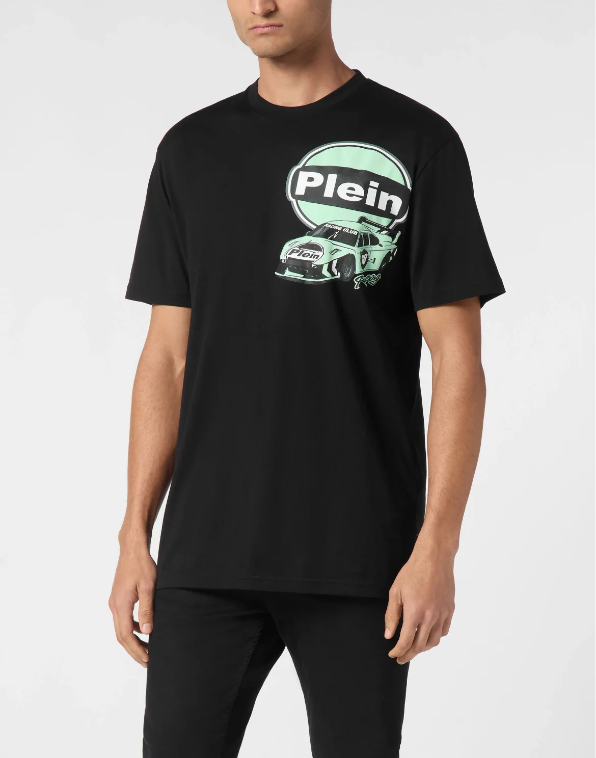 Jersey T-shirt Round Neck SS Cars Racing, цвет: Черный