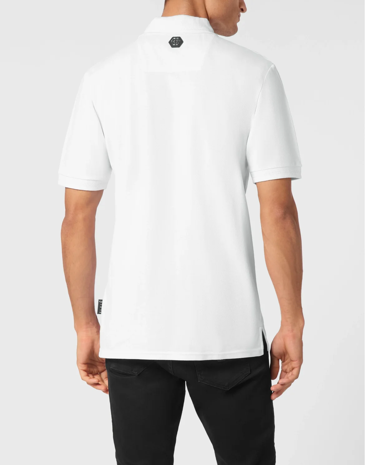 Pique Polo Shirt SS Slim Fit Cars Racing, цвет: Белый