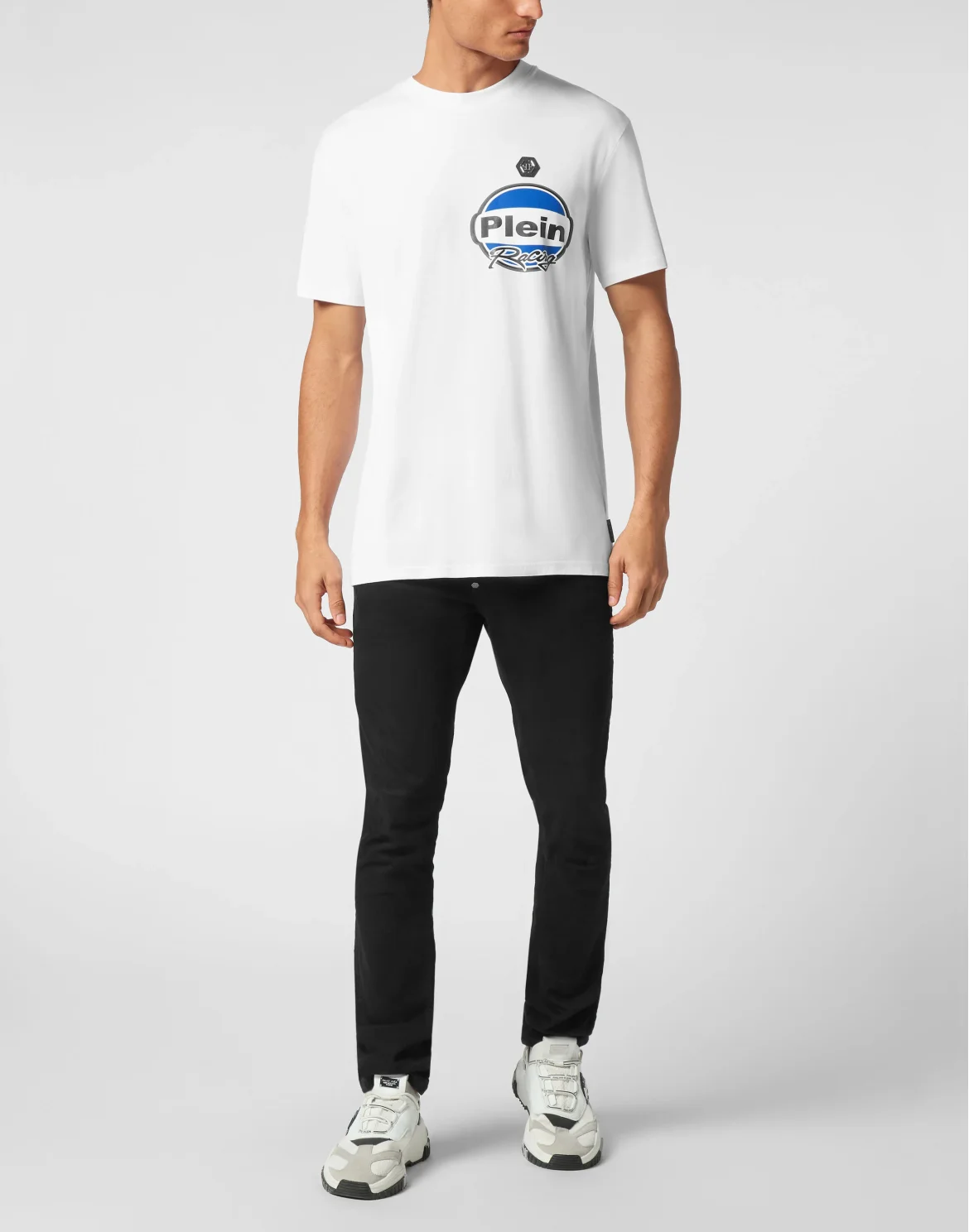 Jersey T-shirt Round Neck SS Cars Racing, цвет: Белый