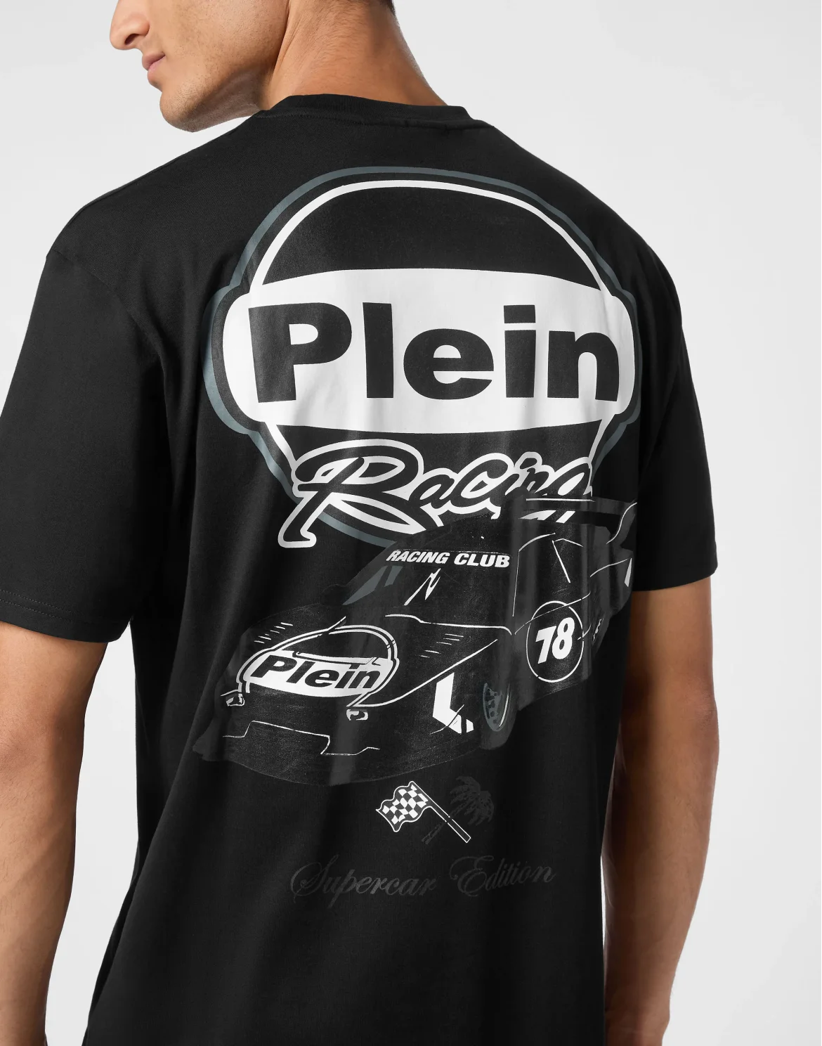 Jersey T-shirt Round Neck SS Cars Racing, цвет: Черный