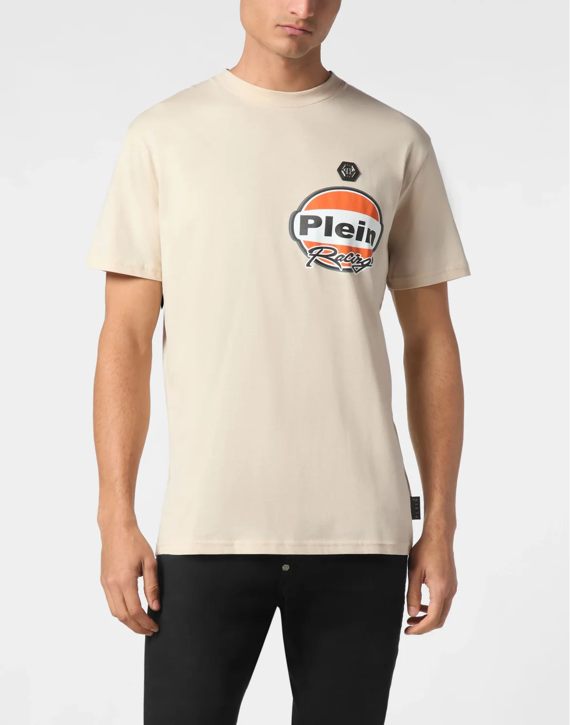 Jersey T-shirt Round Neck SS Cars Racing, цвет: Бежевый