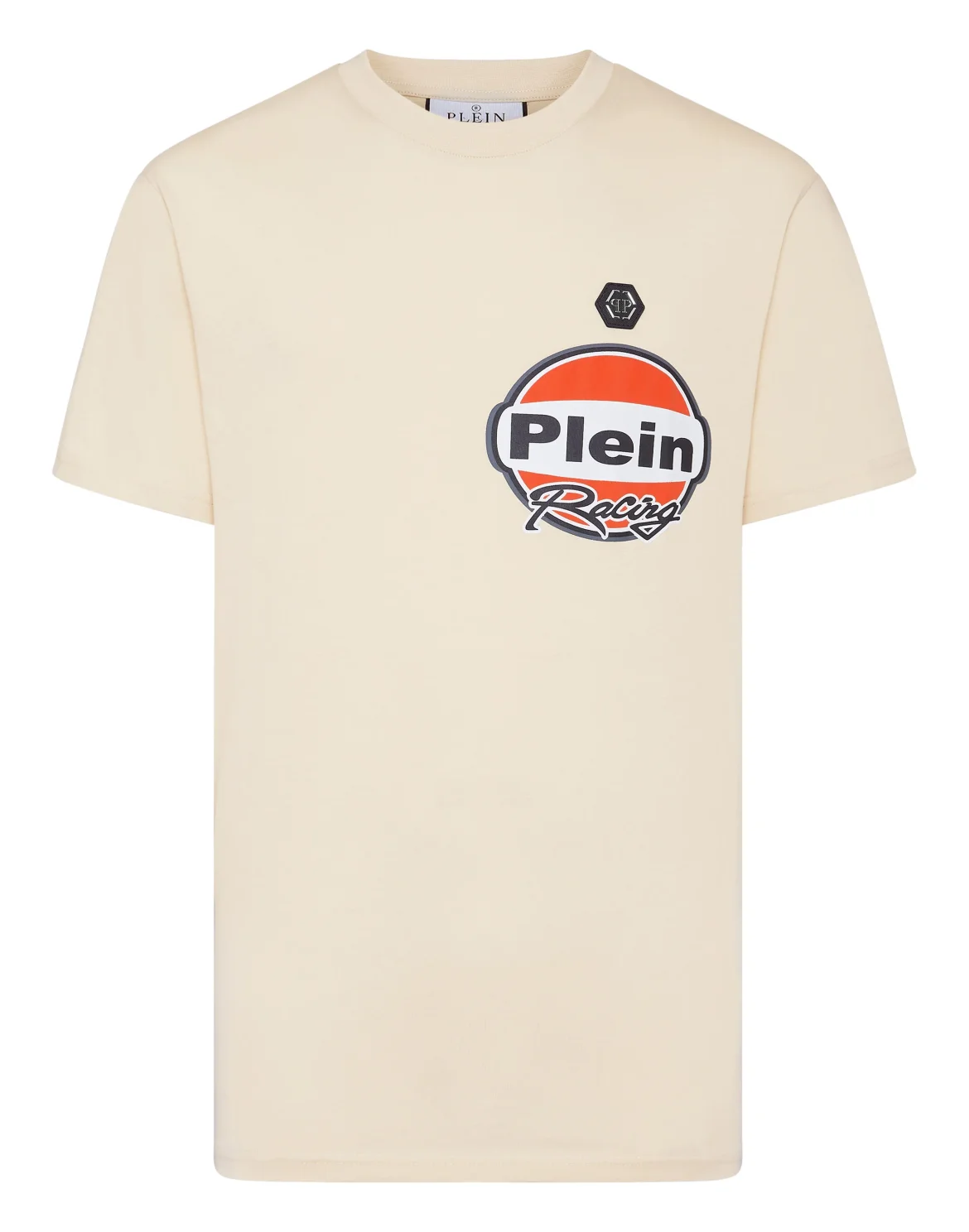 Jersey T-shirt Round Neck SS Cars Racing, цвет: Бежевый