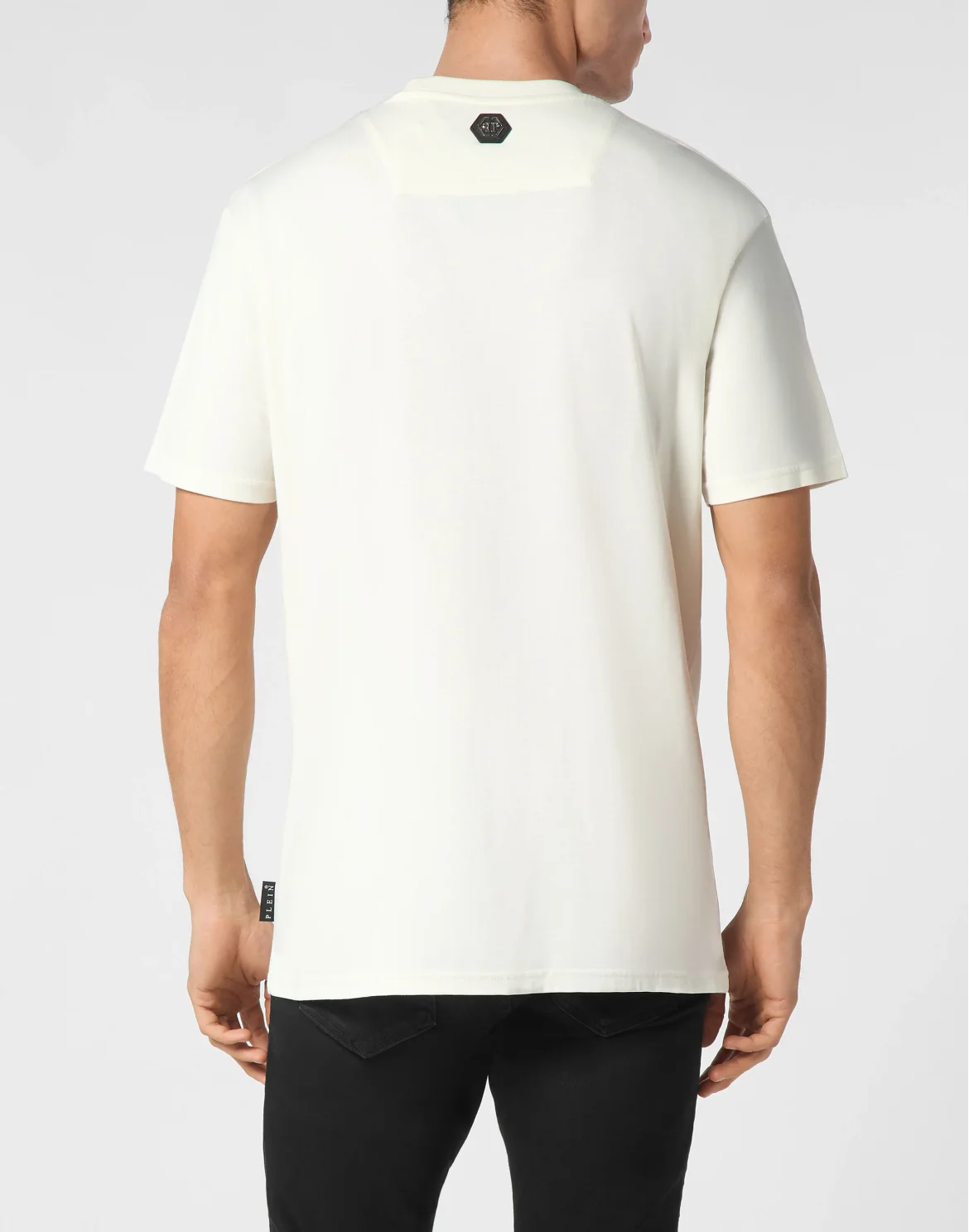Jersey T-shirt Round Neck SS Strass Cars Racing, цвет: Бежевый