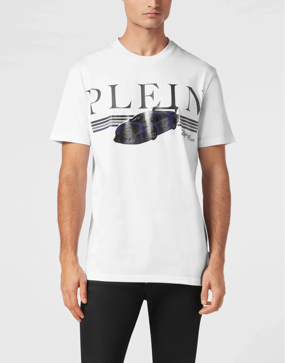 Jersey T-shirt Round Neck SS Cars Racing, цвет: Белый