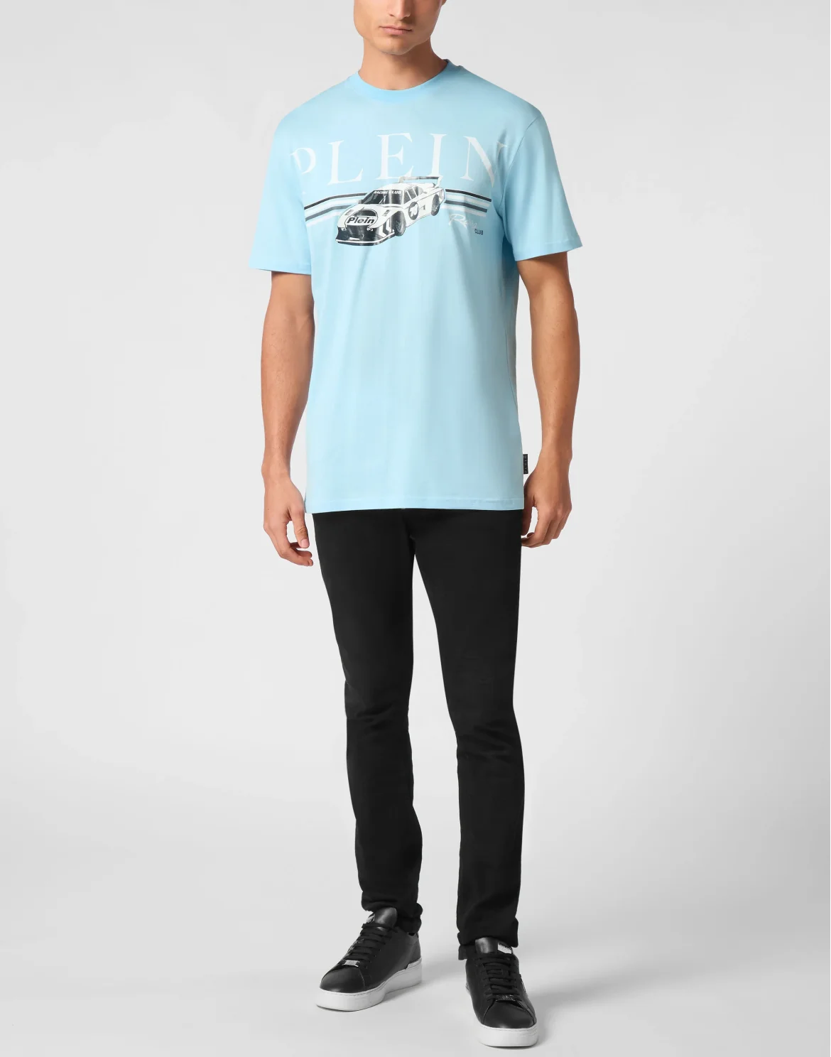 Jersey T-shirt Round Neck SS Cars Racing, цвет: Голубой