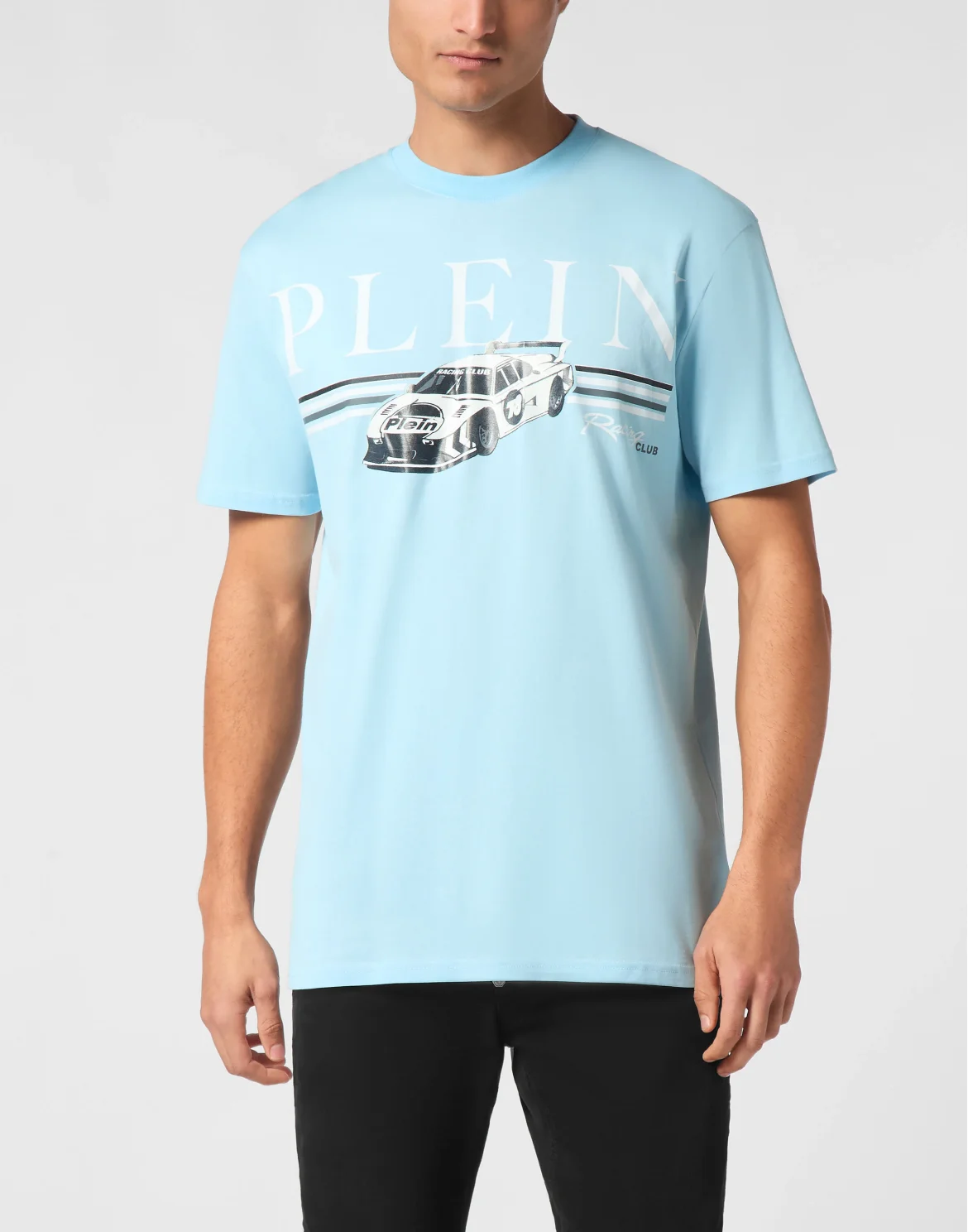 Jersey T-shirt Round Neck SS Cars Racing, цвет: Голубой