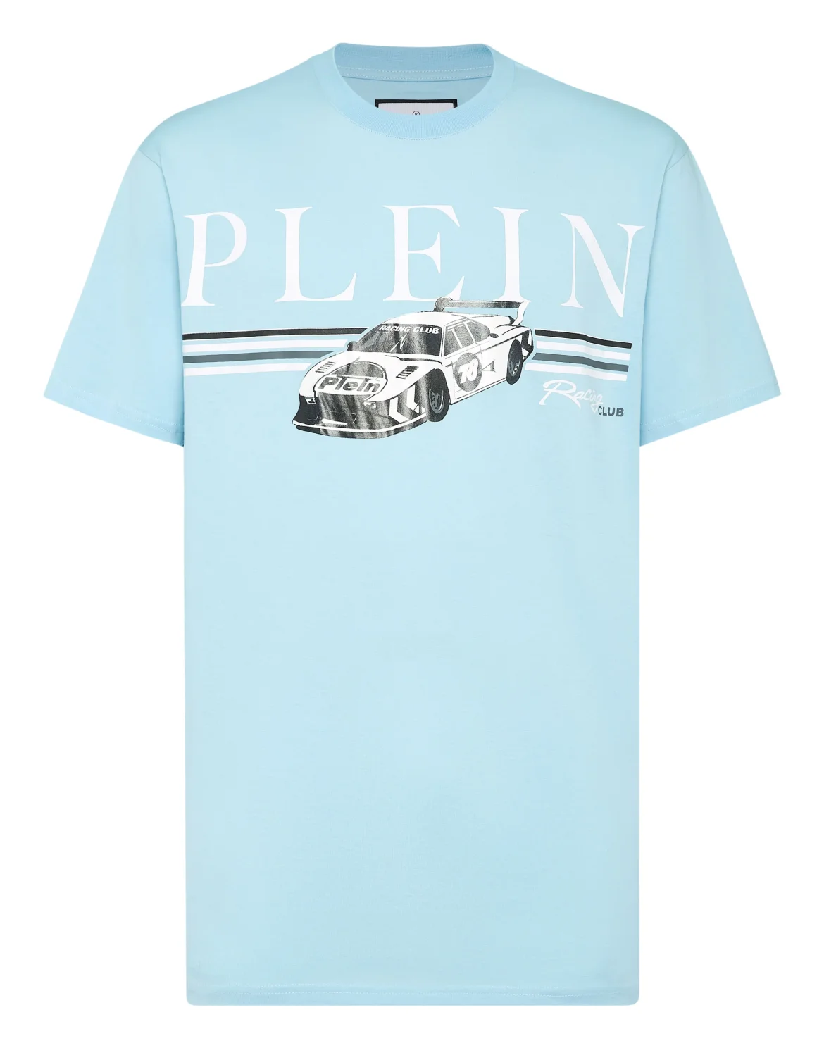 Jersey T-shirt Round Neck SS Cars Racing, цвет: Голубой