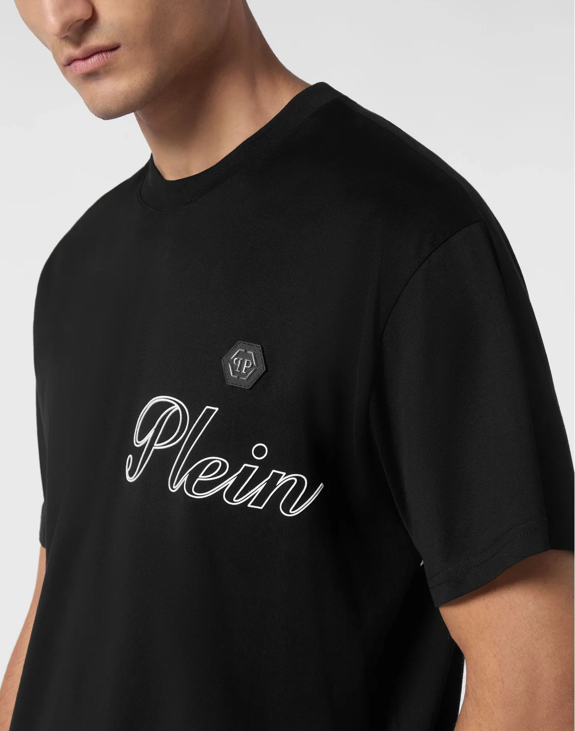 Jersey T-shirt Round Neck SS, цвет: Черный