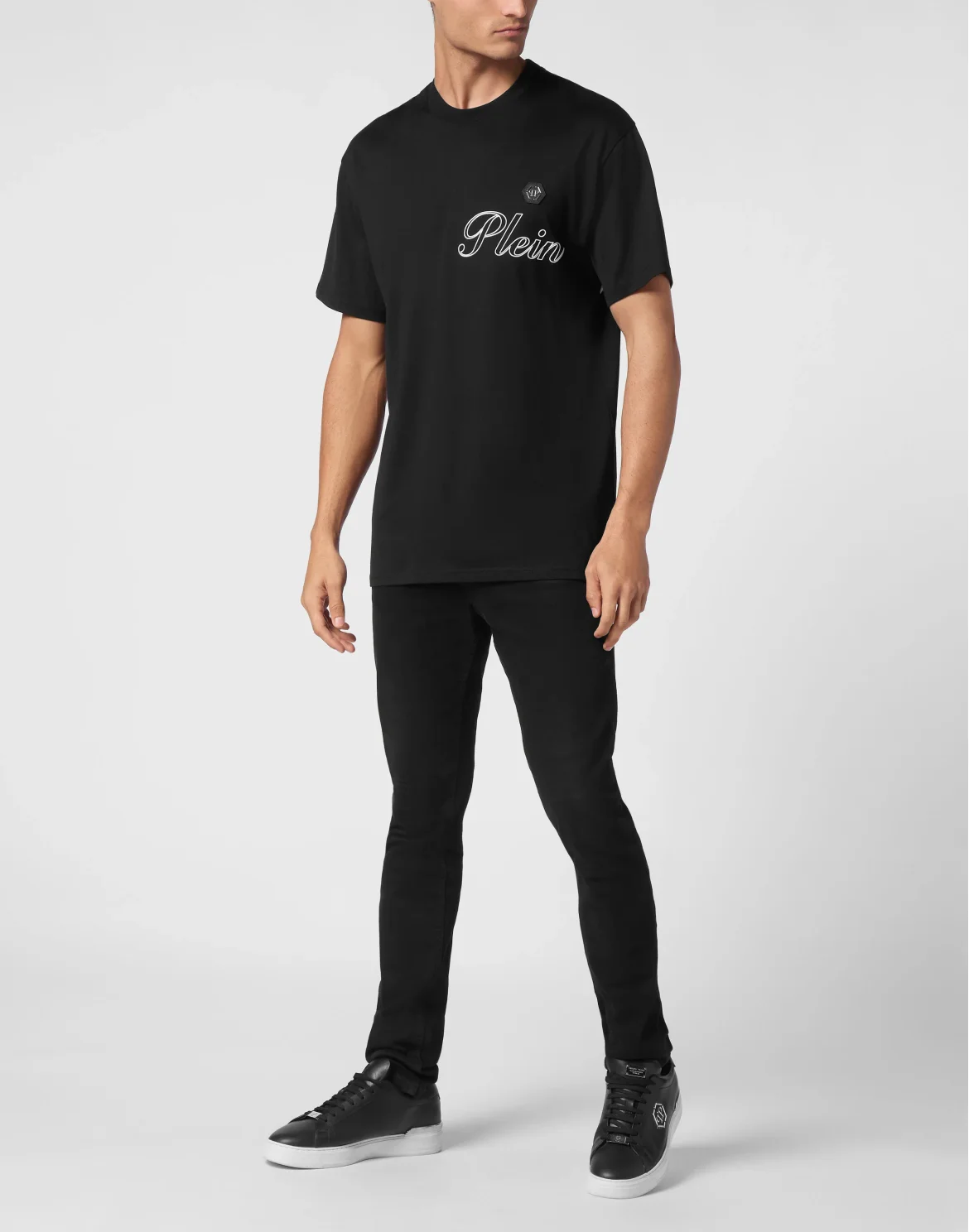Jersey T-shirt Round Neck SS, цвет: Черный