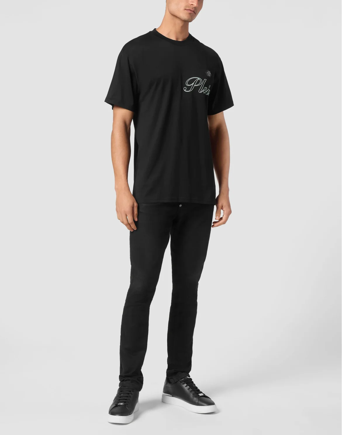 Jersey T-shirt Round Neck SS, цвет: Черный