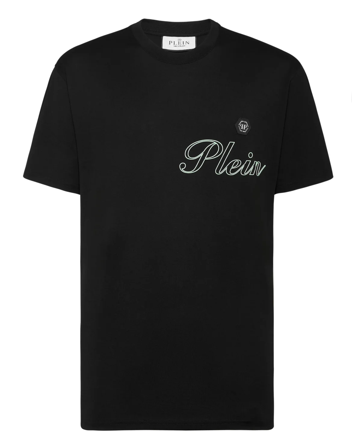Jersey T-shirt Round Neck SS, цвет: Черный