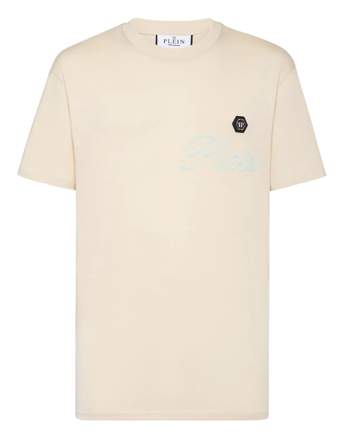 Jersey T-shirt Round Neck SS, цвет: Бежевый