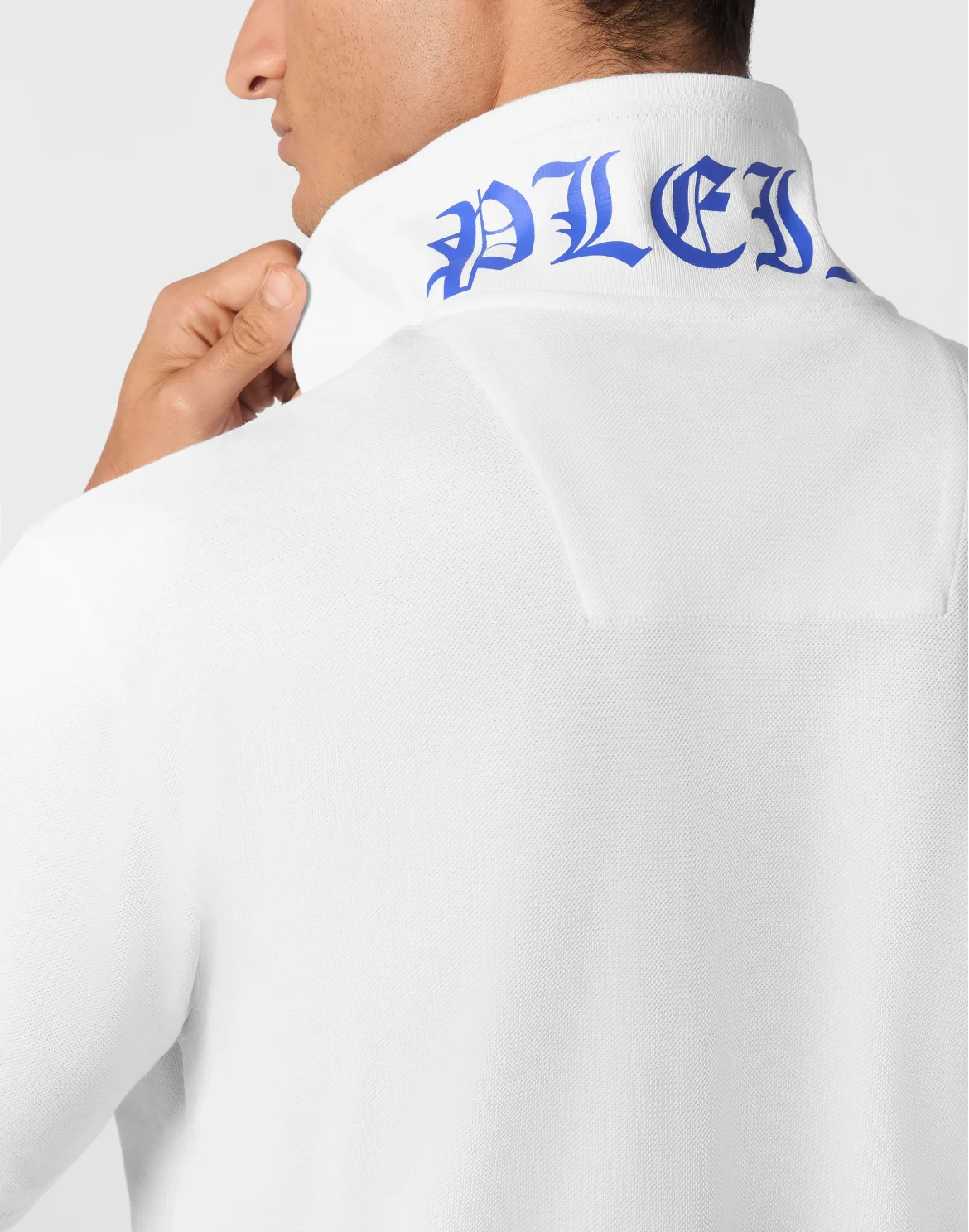 Pique Polo shirt SS Slim Fit Racing Club, цвет: Белый