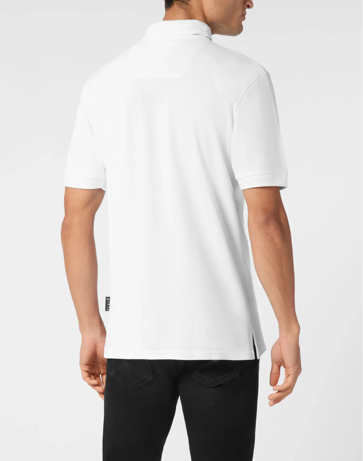 Pique Polo shirt SS Slim Fit Racing Club, цвет: Белый