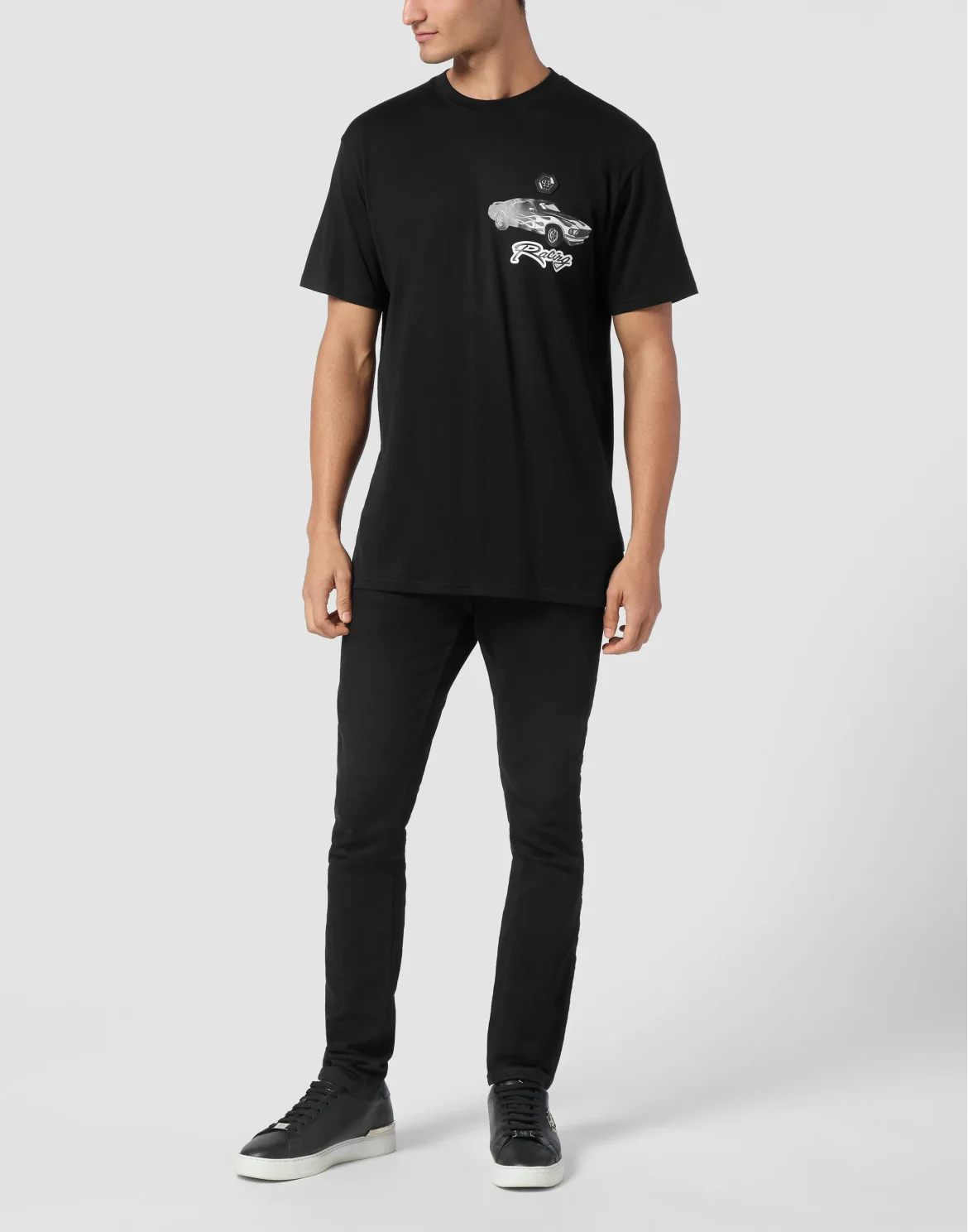 Jersey T-shirt Round Neck SS Cars Racing, цвет: Черный