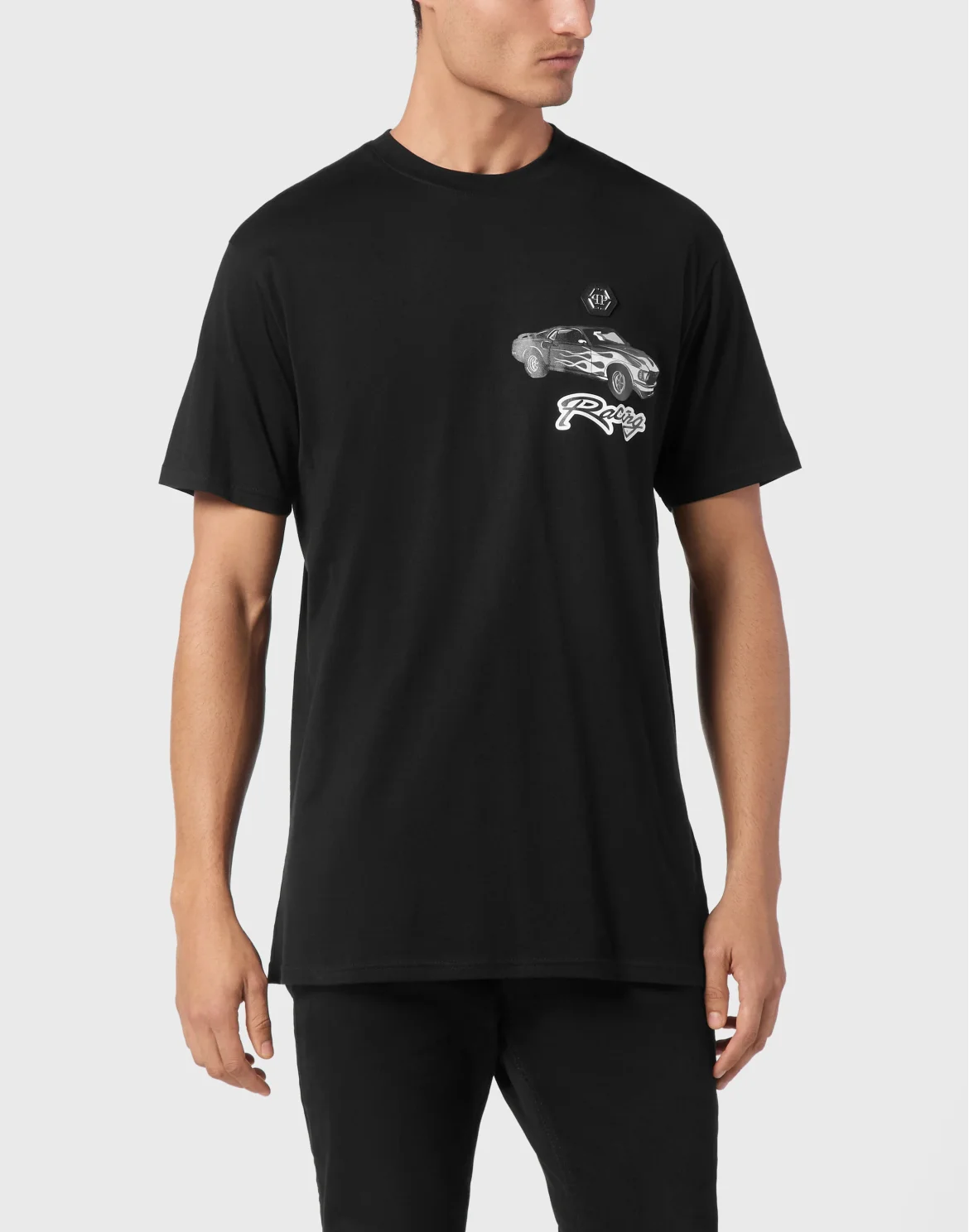 Jersey T-shirt Round Neck SS Cars Racing, цвет: Черный