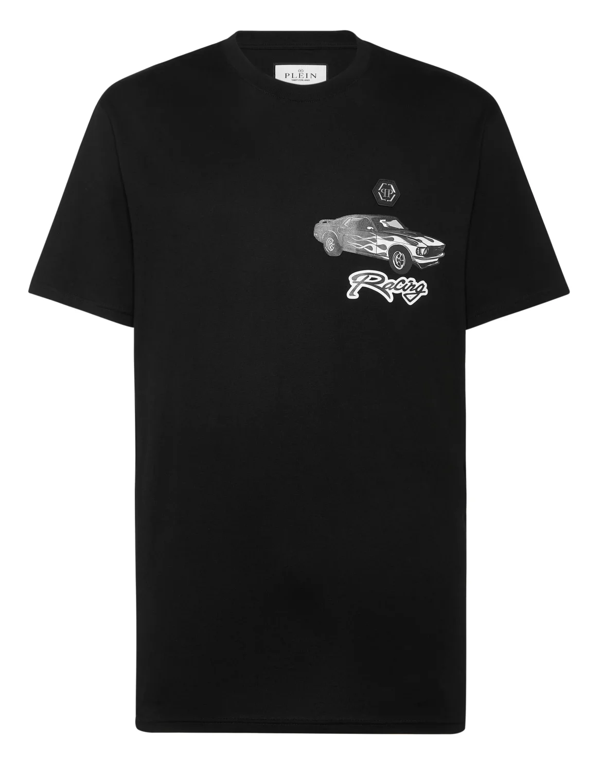 Jersey T-shirt Round Neck SS Cars Racing, цвет: Черный