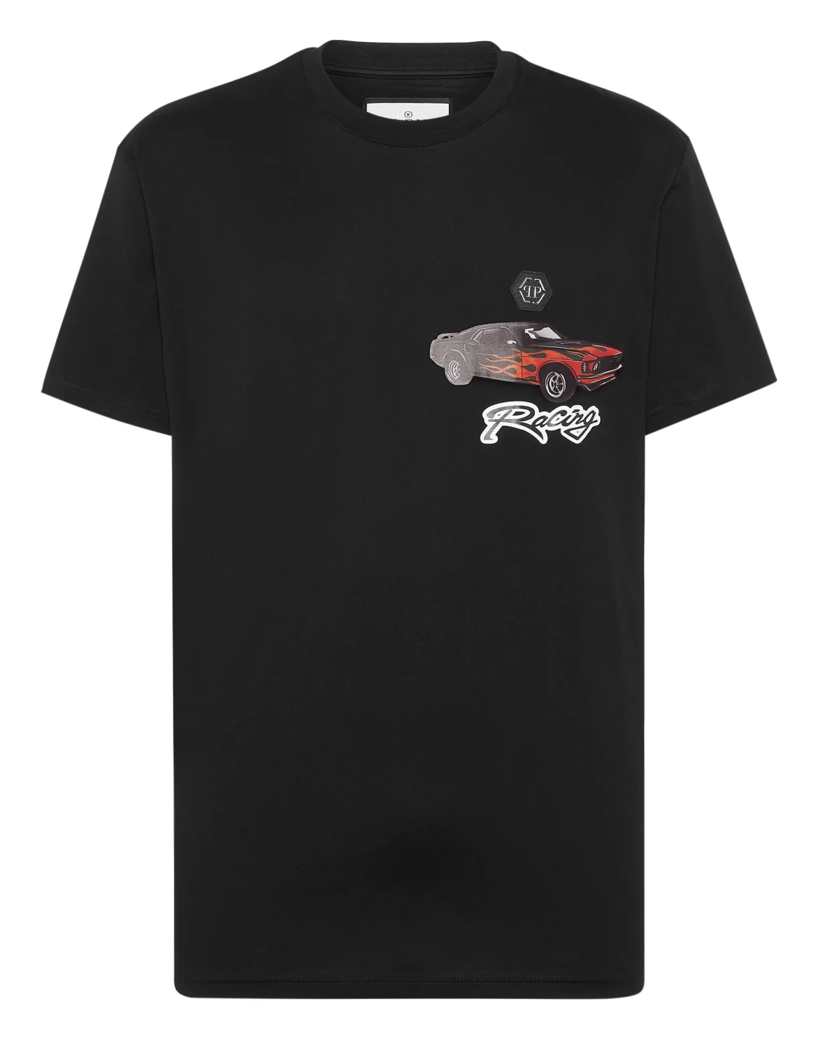 Jersey T-shirt Round Neck SS Cars Racing, цвет: Черный