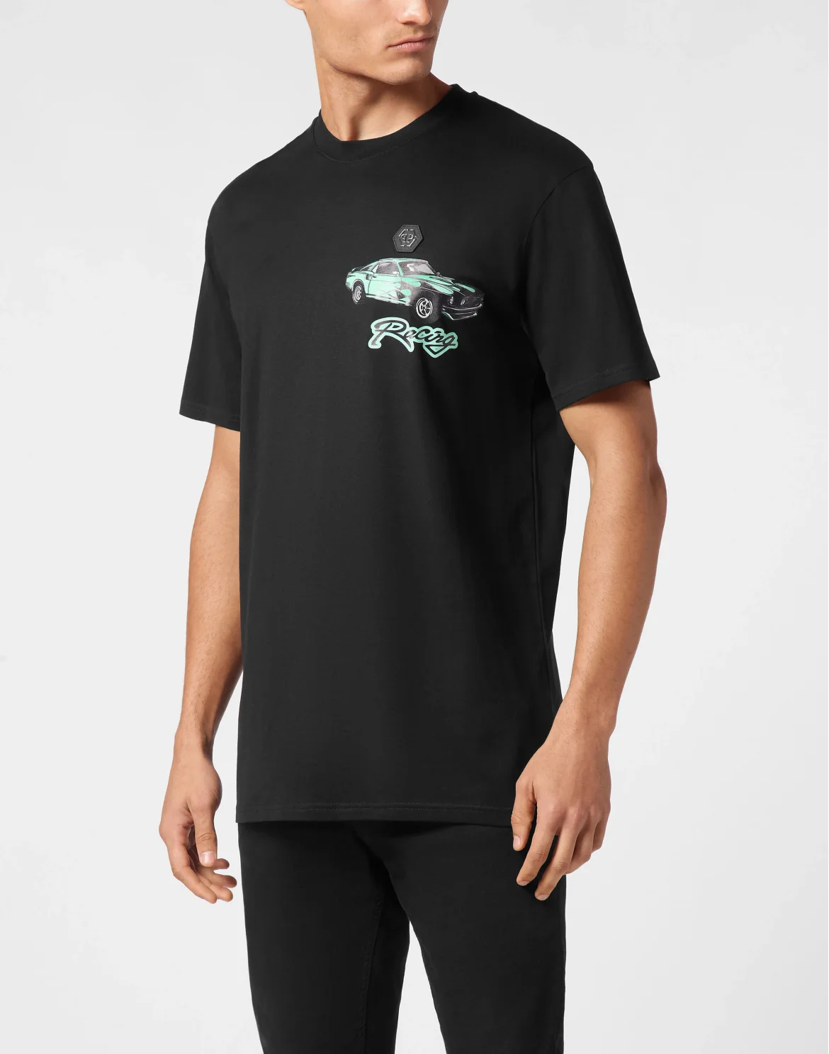 Jersey T-shirt Round Neck SS Cars Racing, цвет: Черный