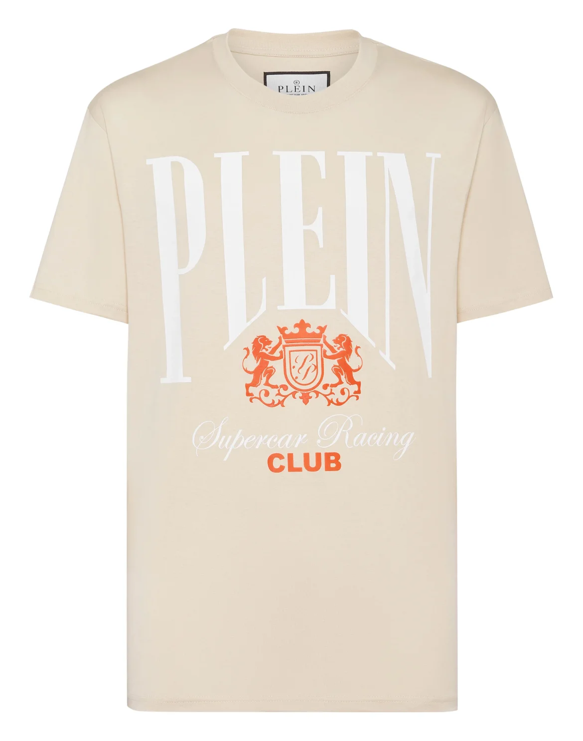 Jersey T-shirt Round Neck SS Cars Racing, цвет: Бежевый