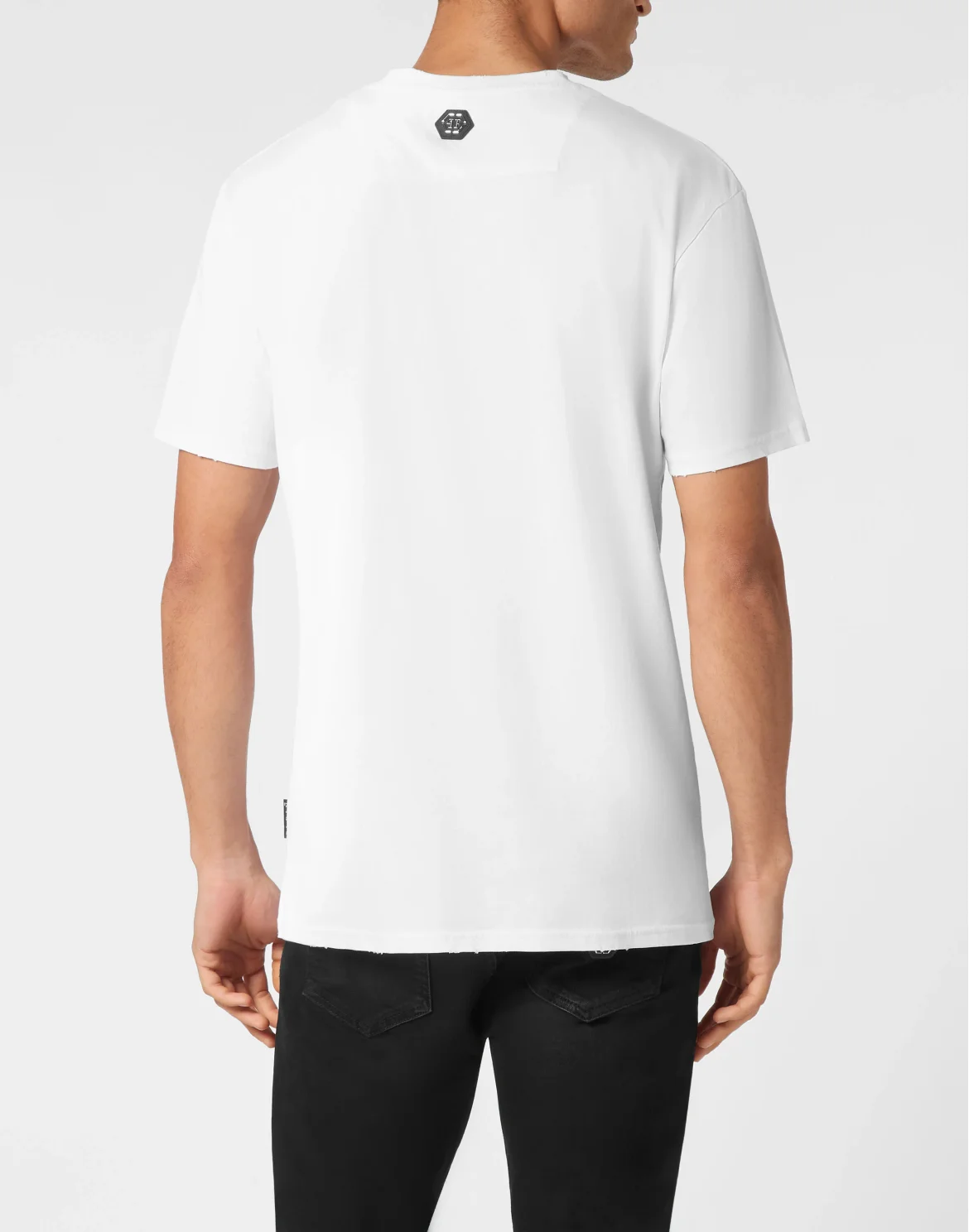 Jersey T-shirt Round Neck SS Strass Cars Racing, цвет: Белый