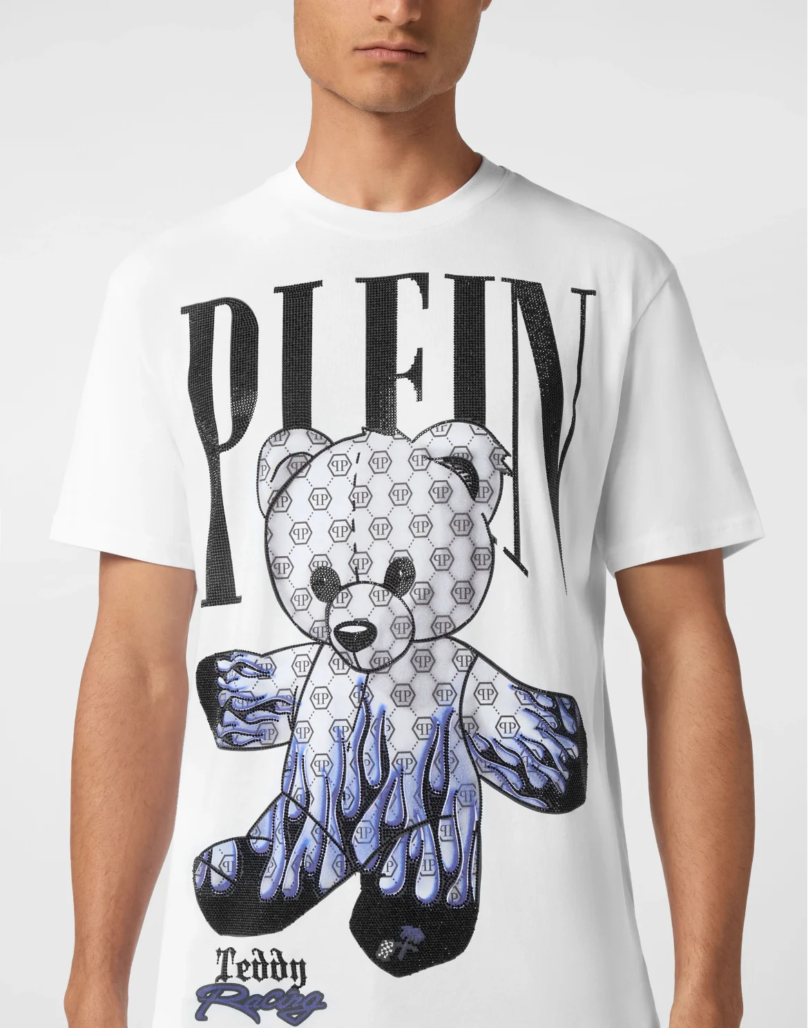 Jersey T-shirt Round Neck SS Teddy Bear, цвет: Белый