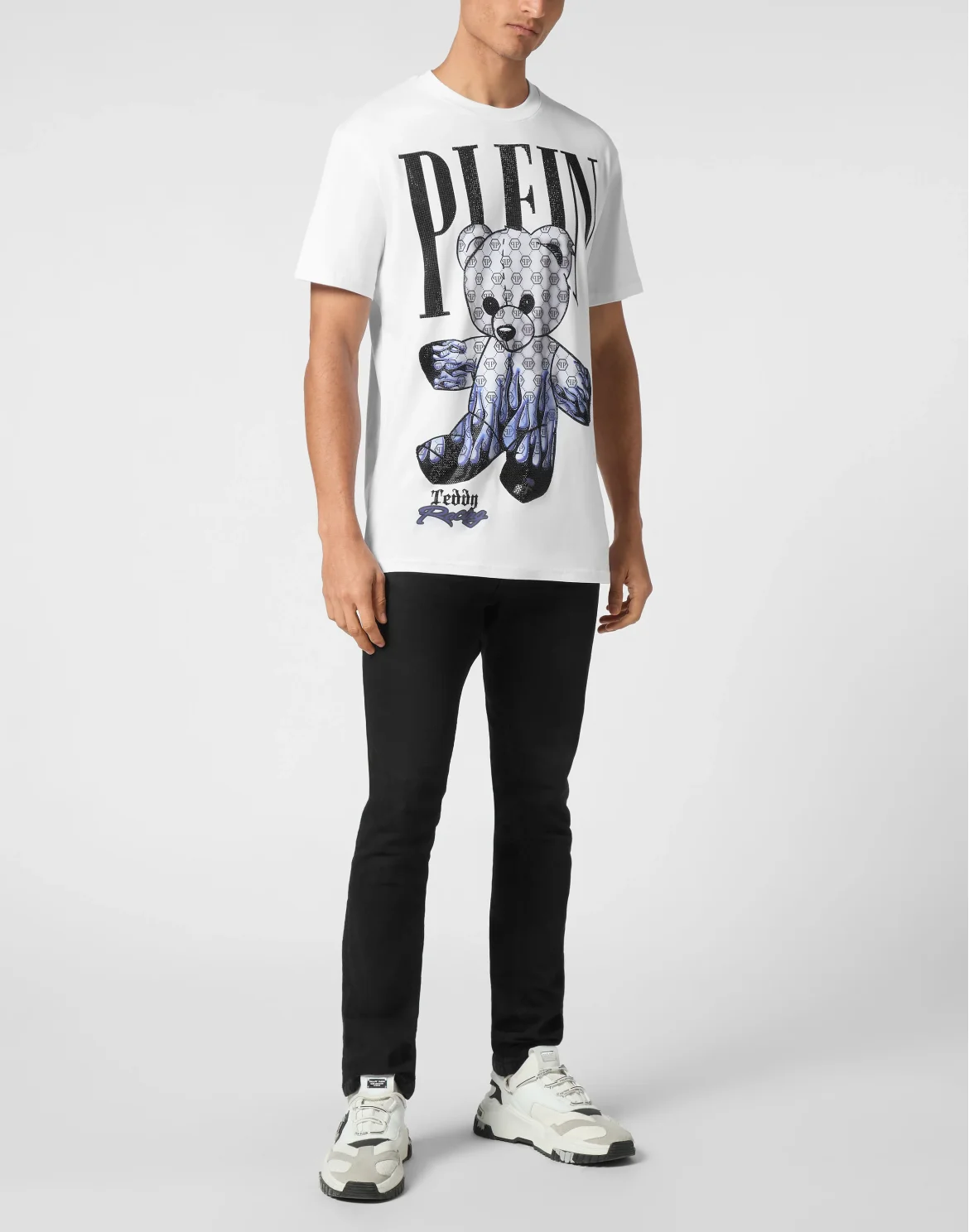 Jersey T-shirt Round Neck SS Teddy Bear, цвет: Белый