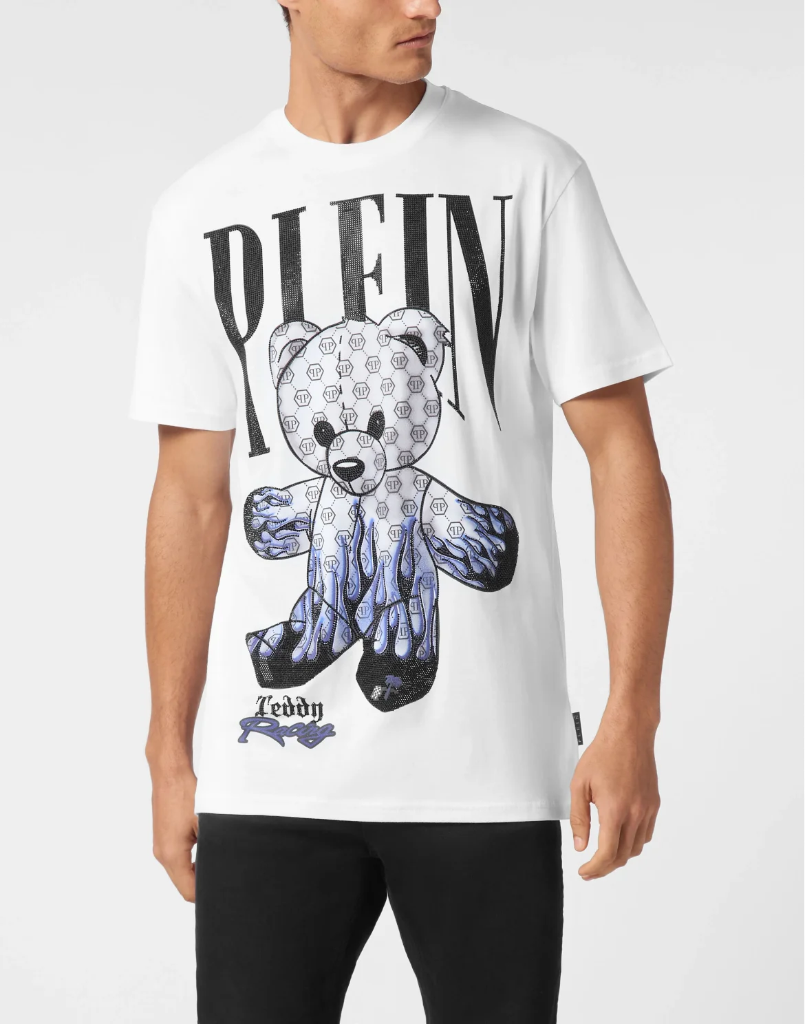 Jersey T-shirt Round Neck SS Teddy Bear, цвет: Белый