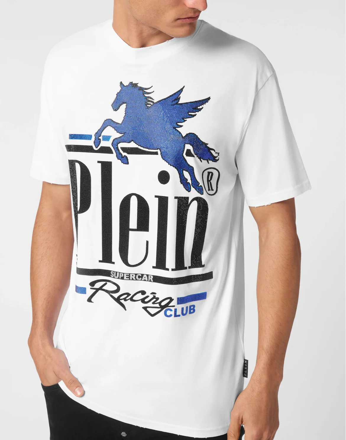 Jersey T-shirt Round Neck SS Racing Club, цвет: Белый