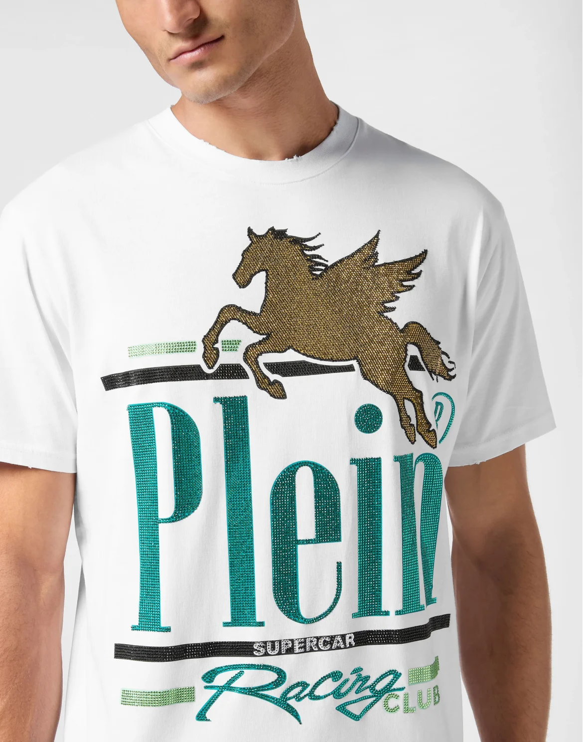 Jersey T-shirt Round Neck SS Racing Club, цвет: Белый