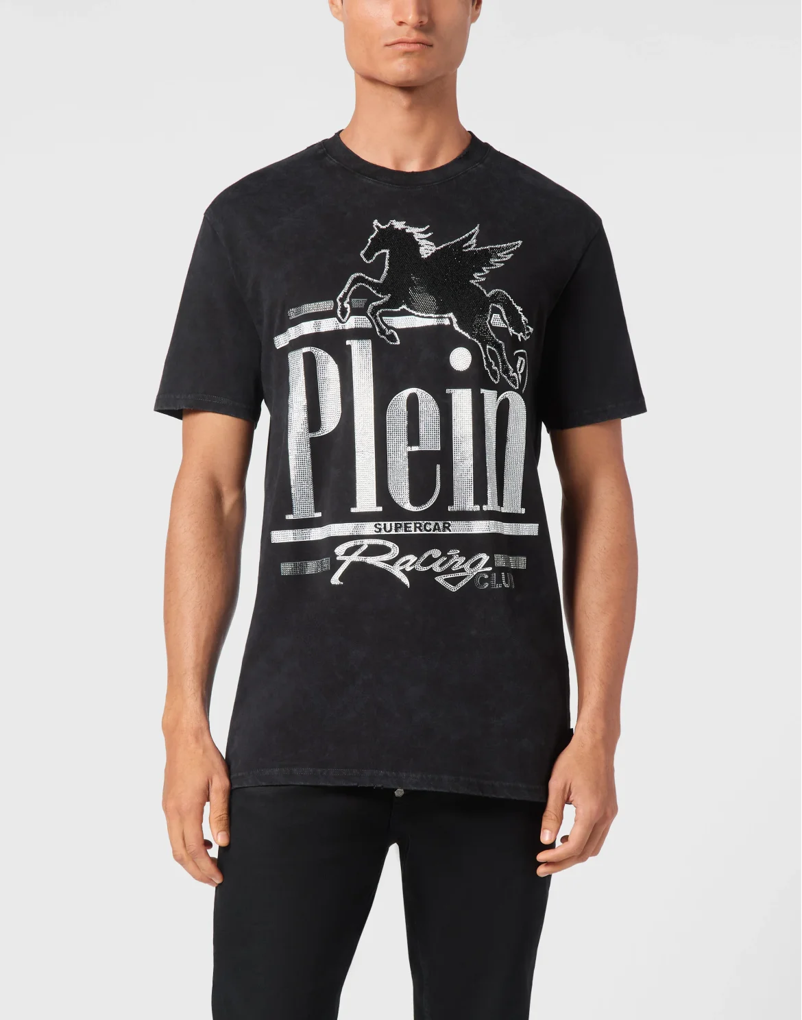 Jersey T-shirt Round Neck SS Racing Club, цвет: Черный